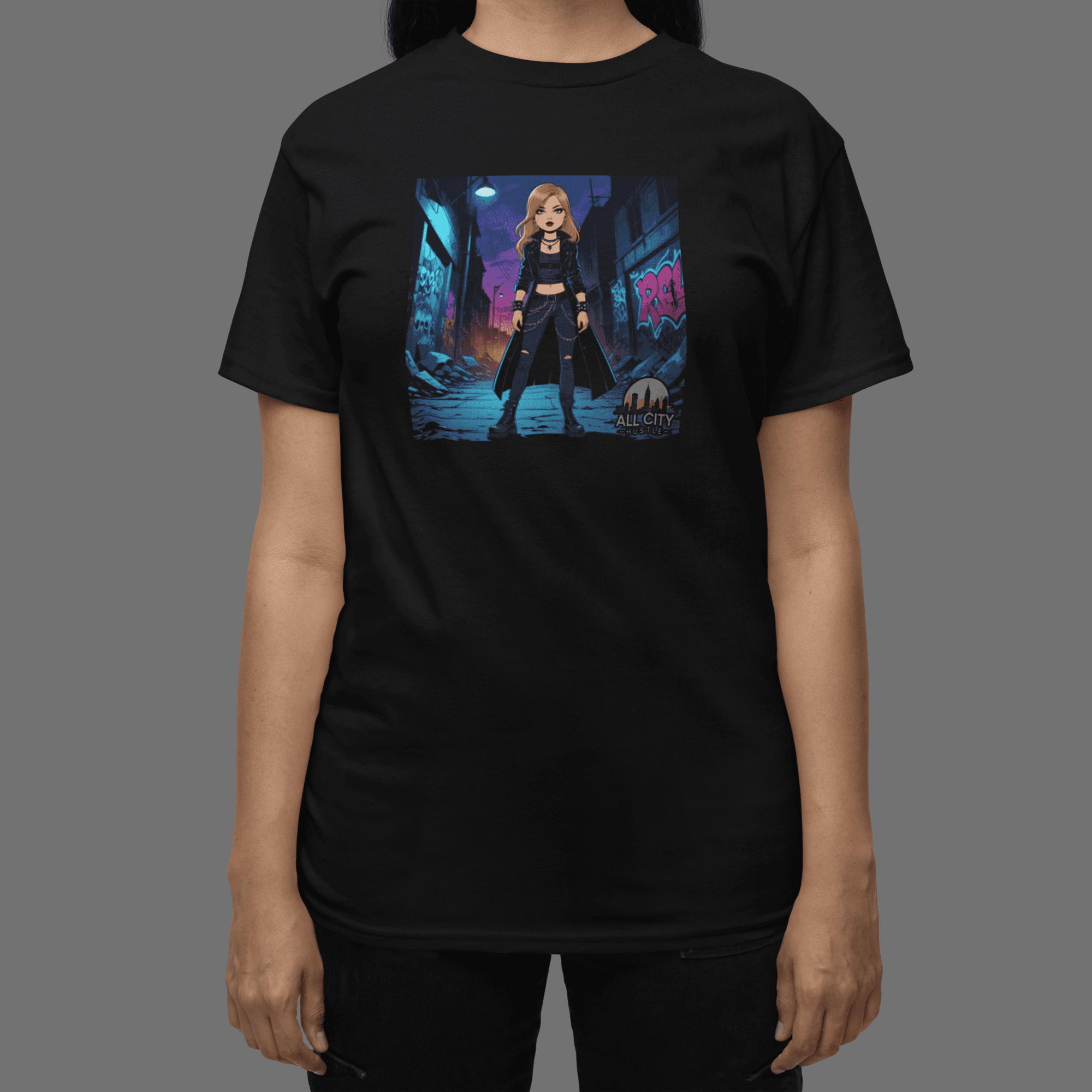 DARK10 Evil Cute Graphic Tee, Unisex Cotton Tee, Trendy T-Shirt, Casual Wear, Gift for Her, Dark Apparel