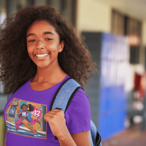 TEEN23 Unisex Heavy Cotton Tee - Teen Vibes, Everyday Wear, Perfect for Gift Giving, Youthful Vibes, Casual Wear