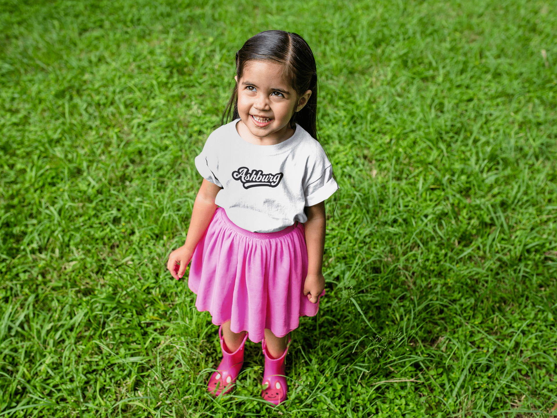 ASHBURG TODDLER6 Cute Toddler Short Sleeve Tee with KIDS Design, Kids T-Shirt, Play Shirt, Cartoon Tee,Gift for All Occasions, Funtime Apparel