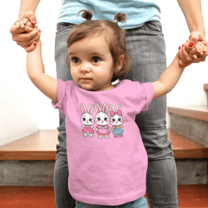 ASHBURG TODDLER26 Cute Toddler Short Sleeve Tee with KIDS Design, Kids T-Shirt, Play Shirt, Cartoon Tee,Gift for All Occasions, Funtime Apparel