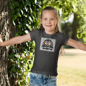 ASHBURG TODDLER33 Cute Toddler Short Sleeve Tee with KIDS Design, Kids T-Shirt, Play Shirt, Cartoon Tee,Gift for All Occasions, Funtime Apparel