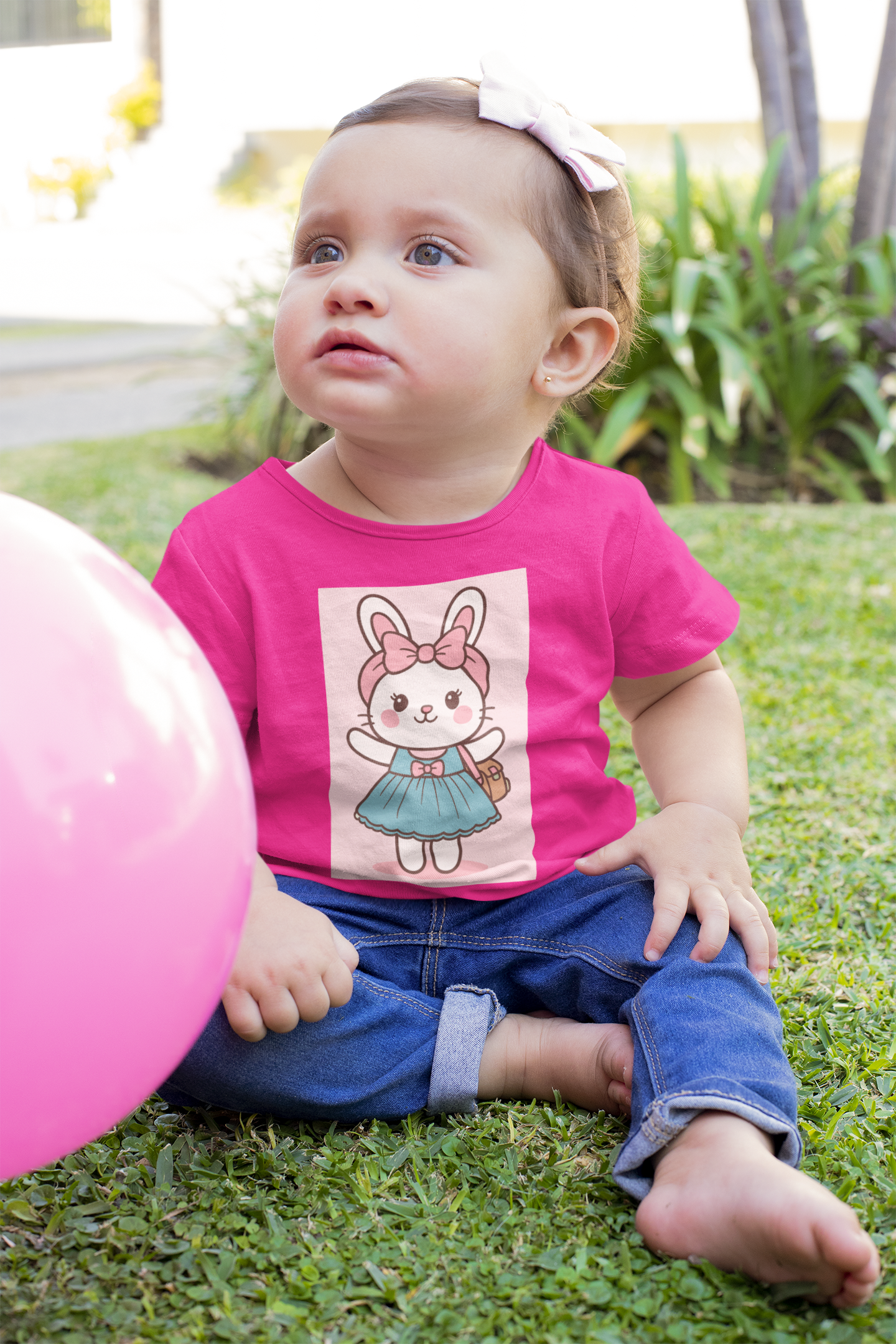 ASHBURG TODDLER46 Cute Toddler Short Sleeve Tee with KIDS Design, Kids T-Shirt, Play Shirt, Cartoon Tee,Gift for All Occasions, Funtime Apparel