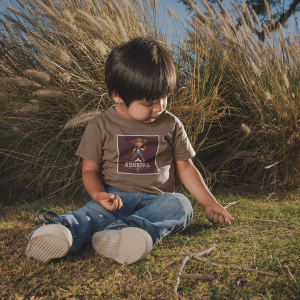 ASHBURG TODDLER59 Cute Toddler Short Sleeve Tee with KIDS Design, Kids T-Shirt, Play Shirt, Cartoon Tee,Gift for All Occasions, Funtime Apparel