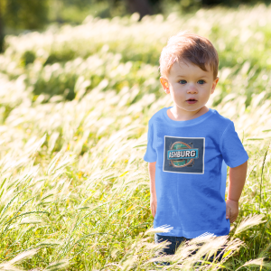 ASHBURG TODDLER71 Cute Toddler Short Sleeve Tee with KIDS Design, Kids T-Shirt, Play Shirt, Cartoon Tee,Gift for All Occasions, Funtime Apparel