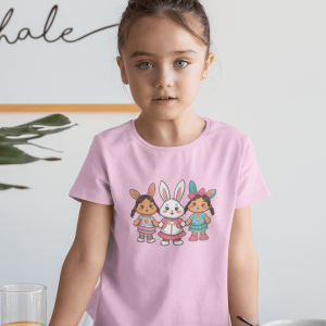 ASHBURG TODDLER99 Cute Toddler Short Sleeve Tee with KIDS Design, Kids T-Shirt, Play Shirt, Cartoon Tee,Gift for All Occasions, Funtime Apparel