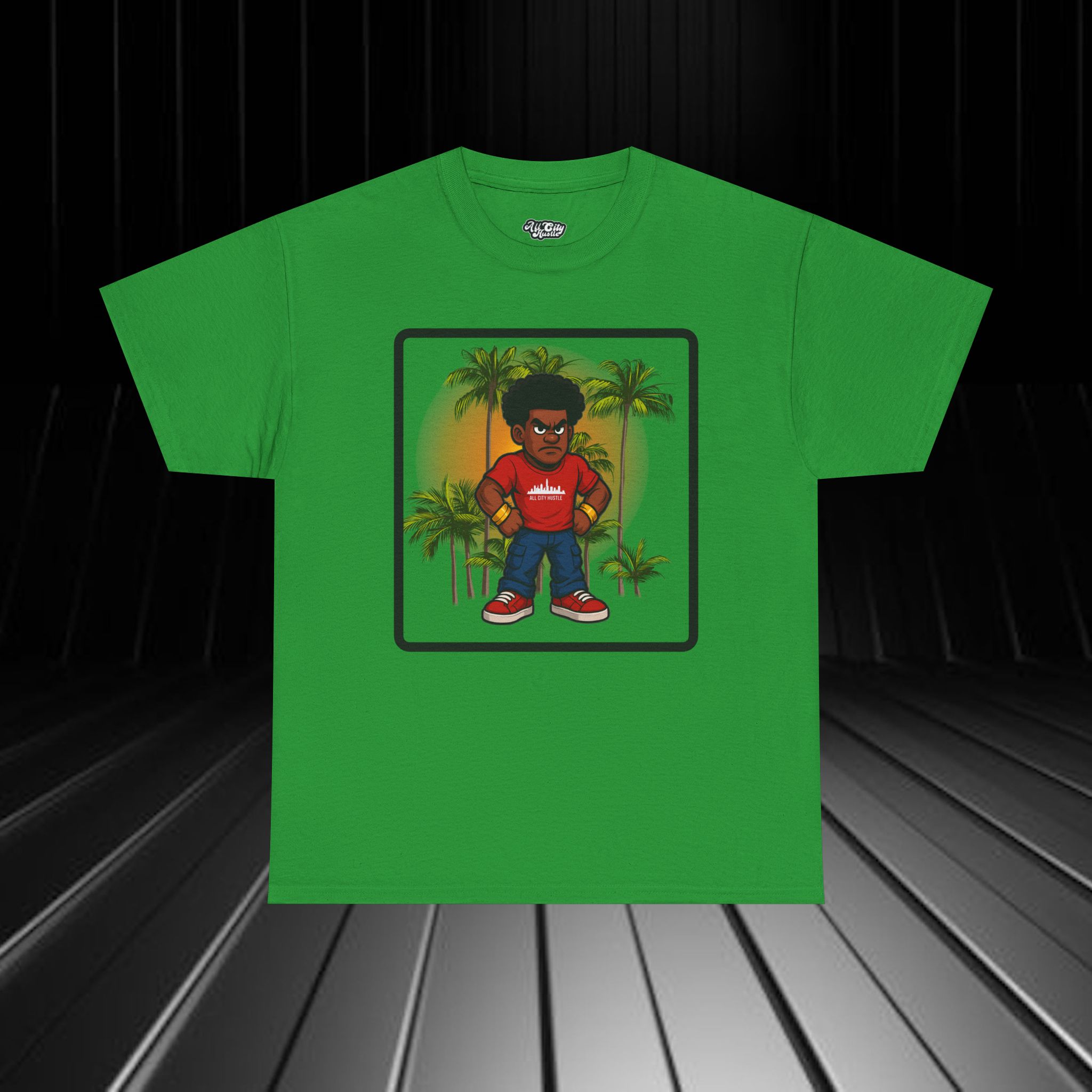 Copy of GANGSTER20 City Hood Inspired Unisex Heavy Cotton Tee, Graphic Tee for Comic Lovers, Casual Wear, Birthday Gift, Gift for Friends - Image 5