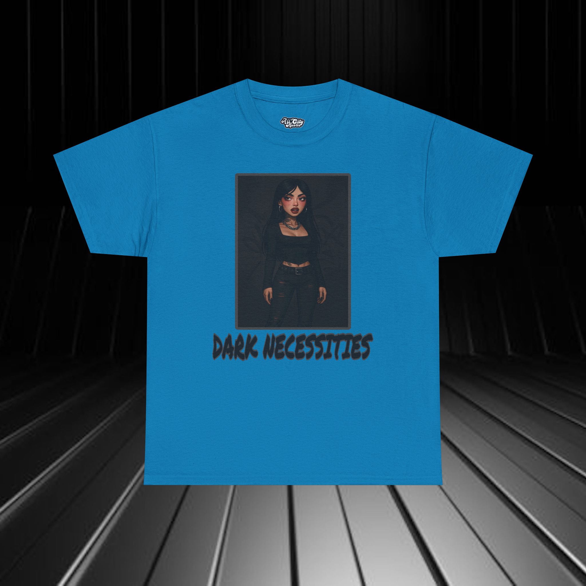 DARK22 Evil Cute Graphic Tee, Unisex Cotton Tee, Trendy T-Shirt, Casual Wear, Gift for Anyone, Dark Apparel - Image 12