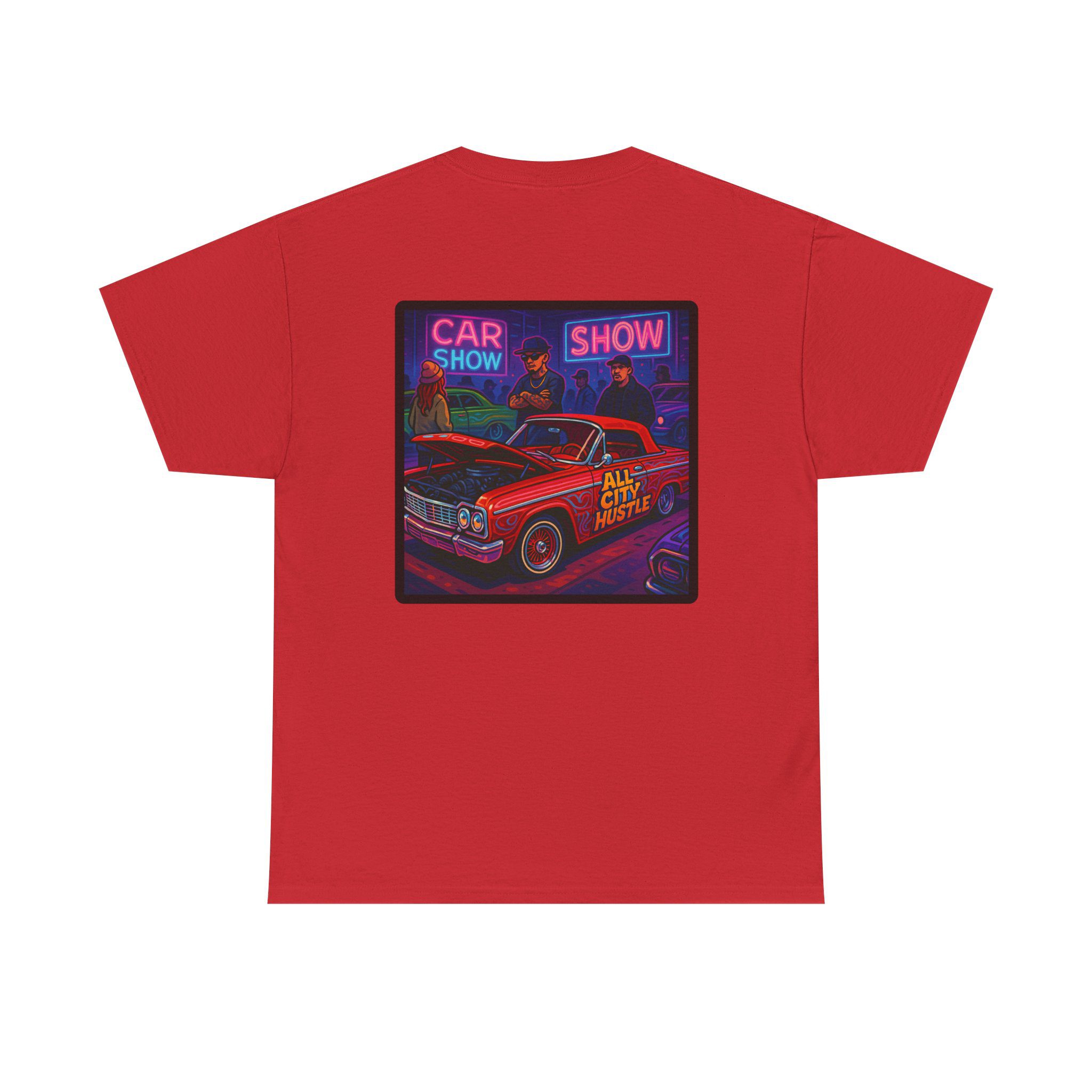 ACHLOWRIDER37 - 2 Sided Graphic Tee | Unisex Heavy Cotton Tee for Lowrider Lovers, Gifts, Retro Old School Vibes, Summer Wear, Casual Car Show Fashion - Image 8