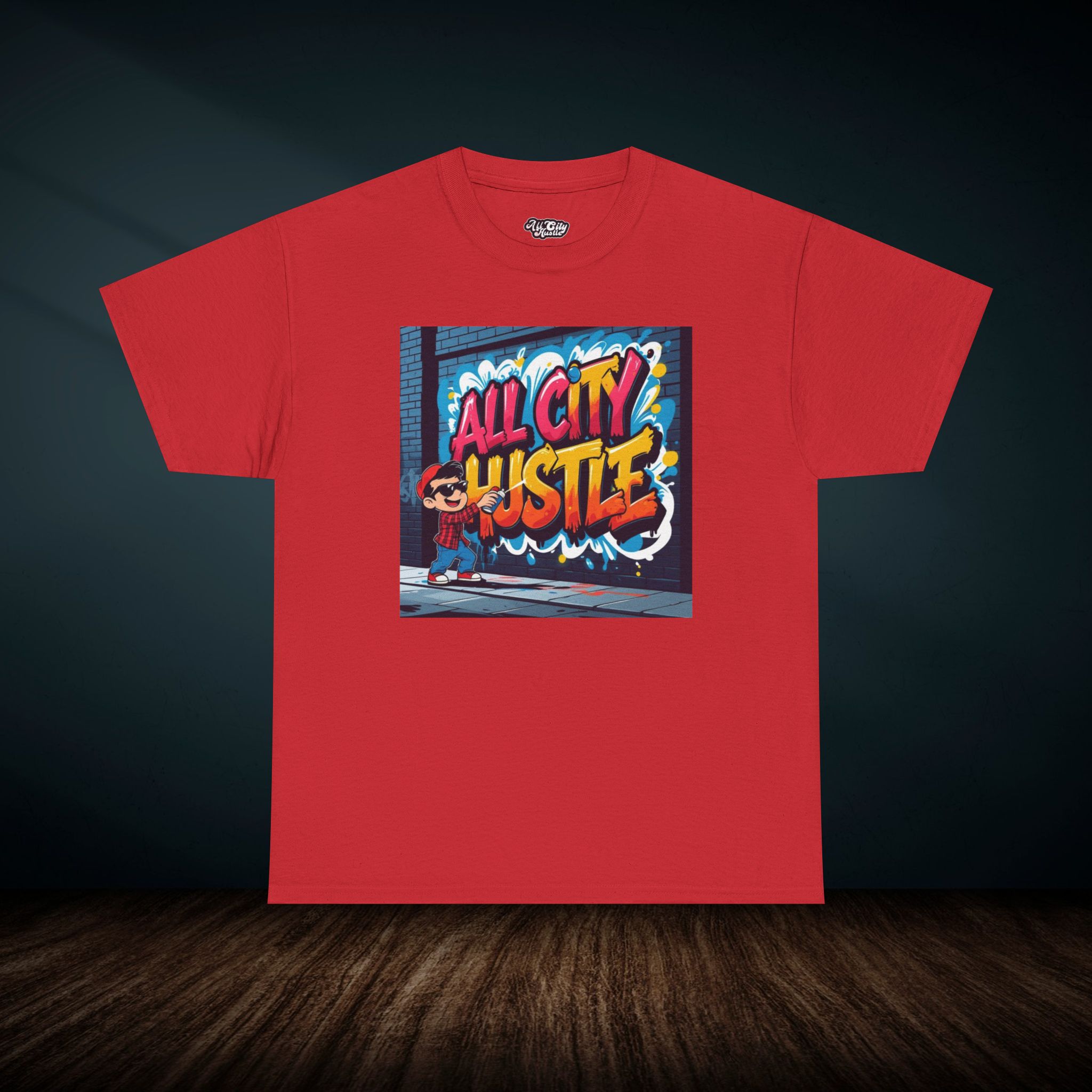 ACH49 Retro Urban Hustle T-Shirt, Unisex Graphic Tee, Casual Streetwear, Gift for Creatives, Everyday Wear, All City Hustle - Image 10