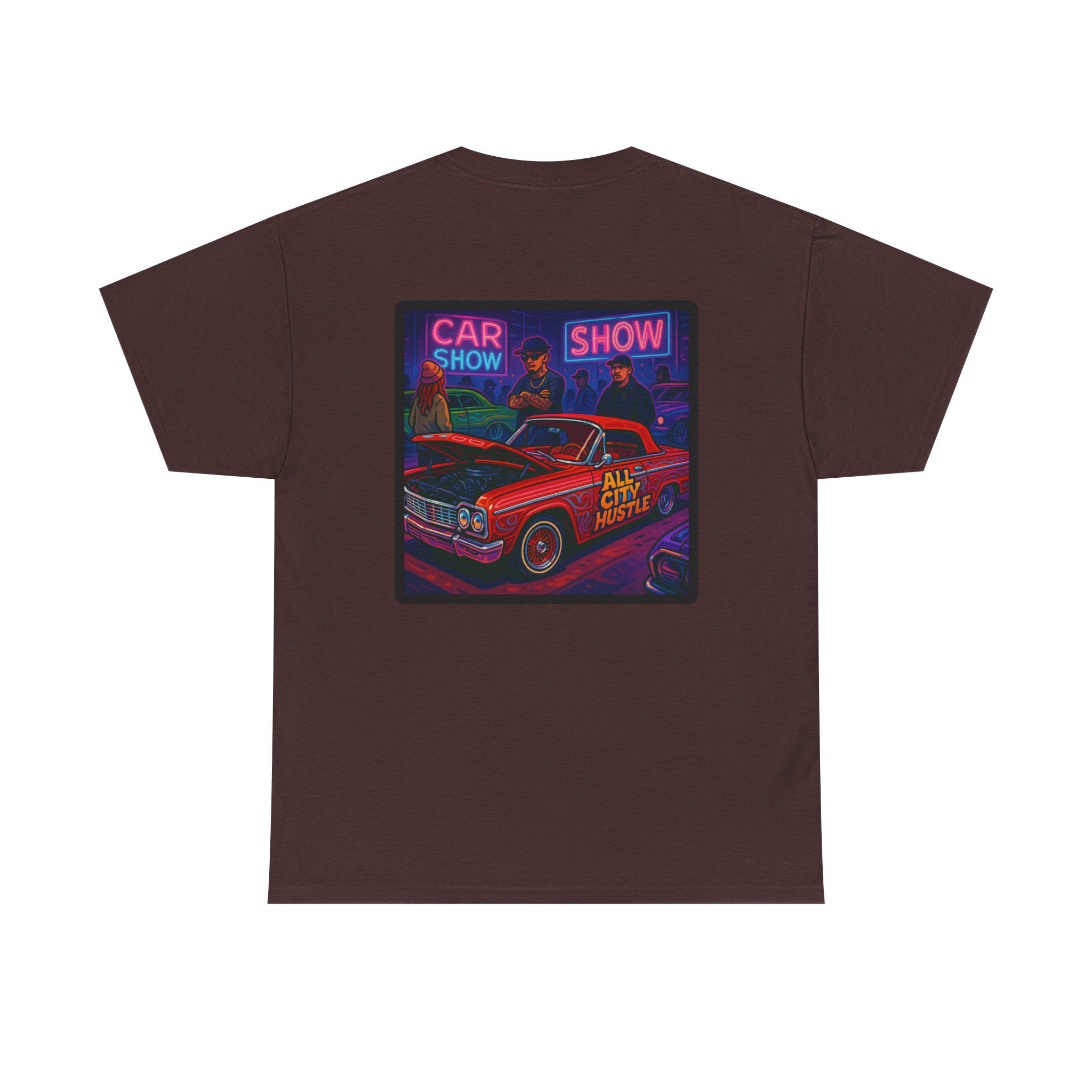 ACHLOWRIDER37 - 2 Sided Graphic Tee | Unisex Heavy Cotton Tee for Lowrider Lovers, Gifts, Retro Old School Vibes, Summer Wear, Casual Car Show Fashion - Image 32