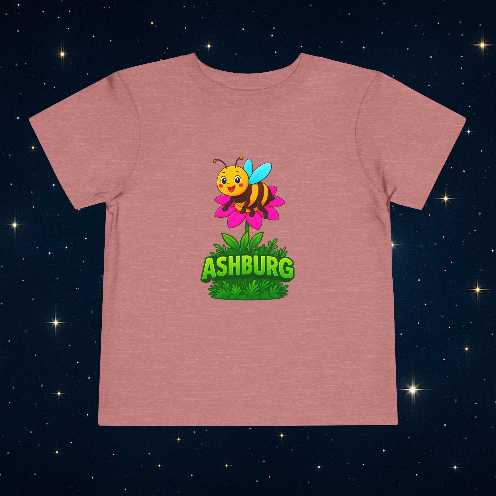 ASHBURG TODDLER137 Cute Toddler Short Sleeve Tee with KIDS Design, Kids T-Shirt, Play Shirt, Cartoon Tee,Gift for All Occasions, Funtime Apparel - Image 5