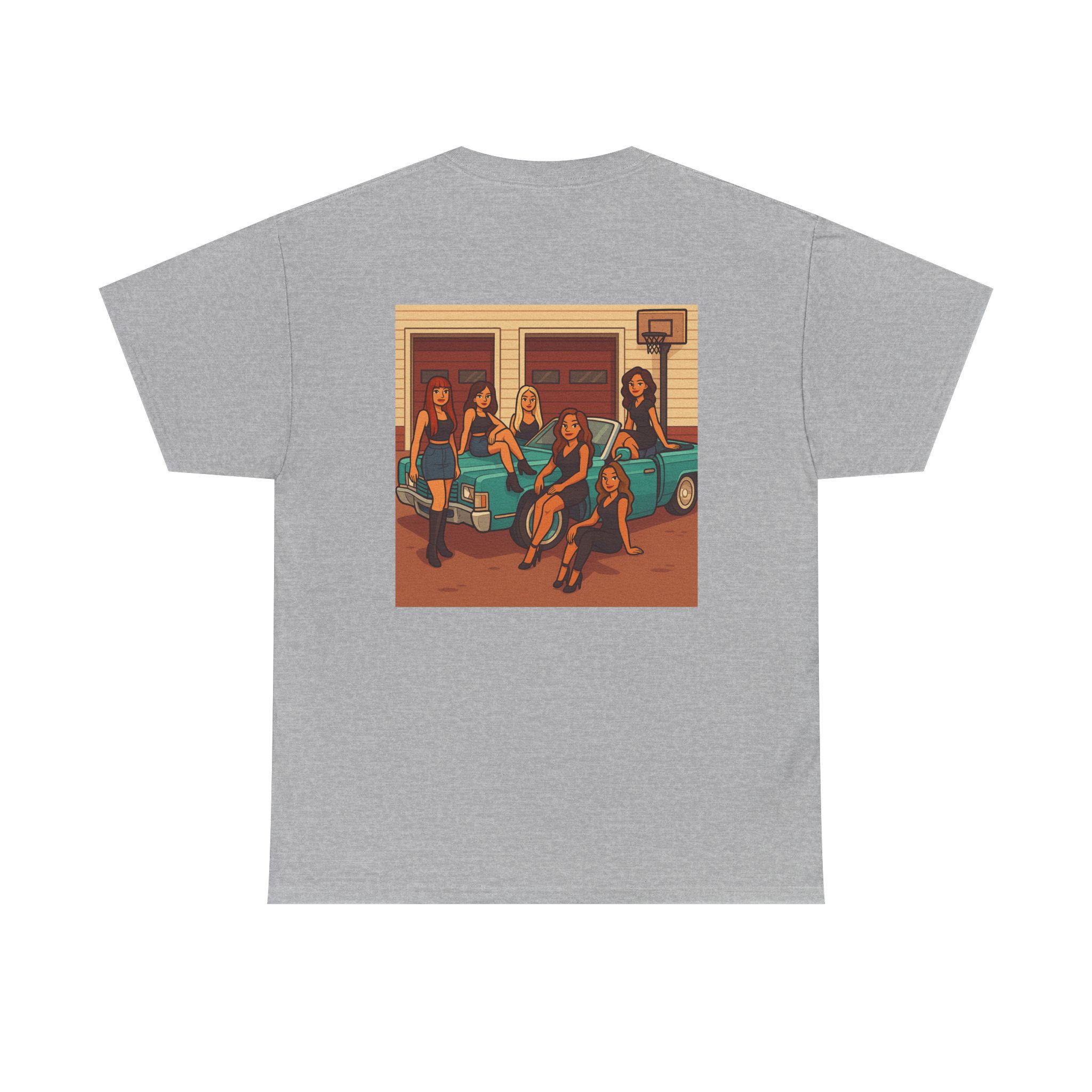 ACHLOWRIDER11 - 2 Sided Graphic Tee | Unisex Heavy Cotton Tee for Lowrider Lovers, Gifts, Retro Old School Vibes, Summer Wear, Casual Car Show Fashion - Image 32