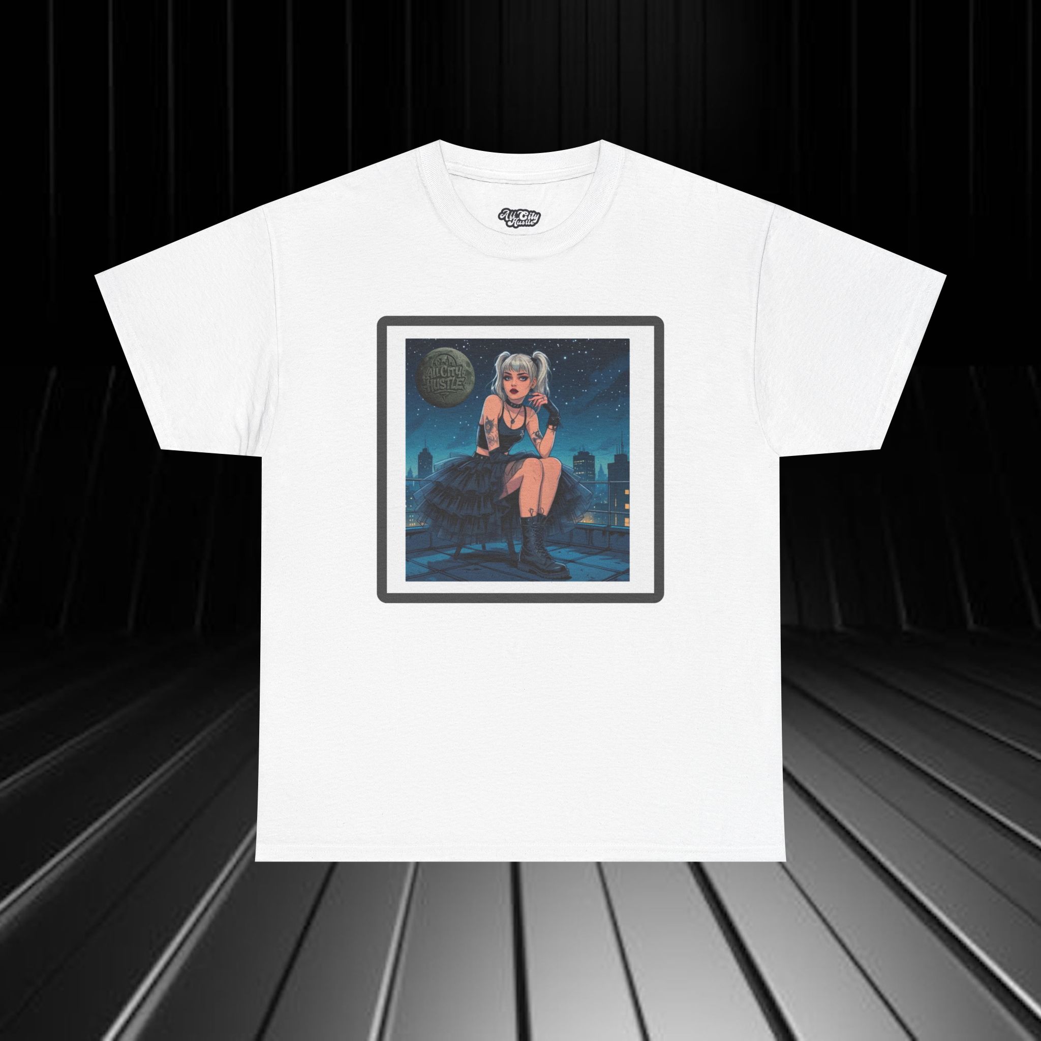 DARK16 Evil Cute Graphic Tee, Unisex Cotton Tee, Trendy T-Shirt, Casual Wear, Gift for Anyone, Dark Apparel - Image 10