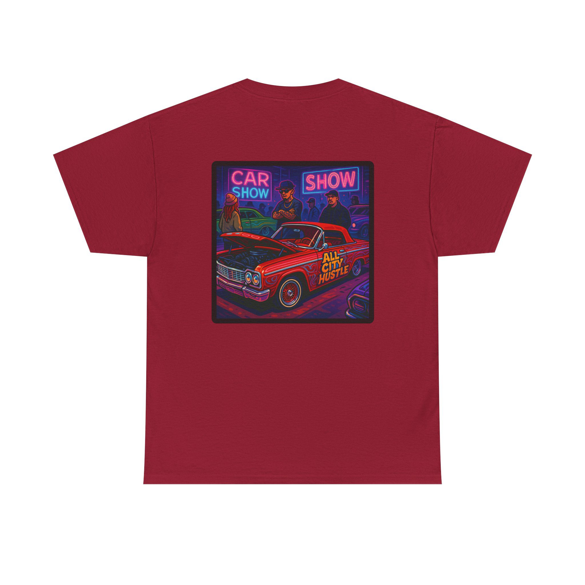 ACHLOWRIDER37 - 2 Sided Graphic Tee | Unisex Heavy Cotton Tee for Lowrider Lovers, Gifts, Retro Old School Vibes, Summer Wear, Casual Car Show Fashion - Image 23