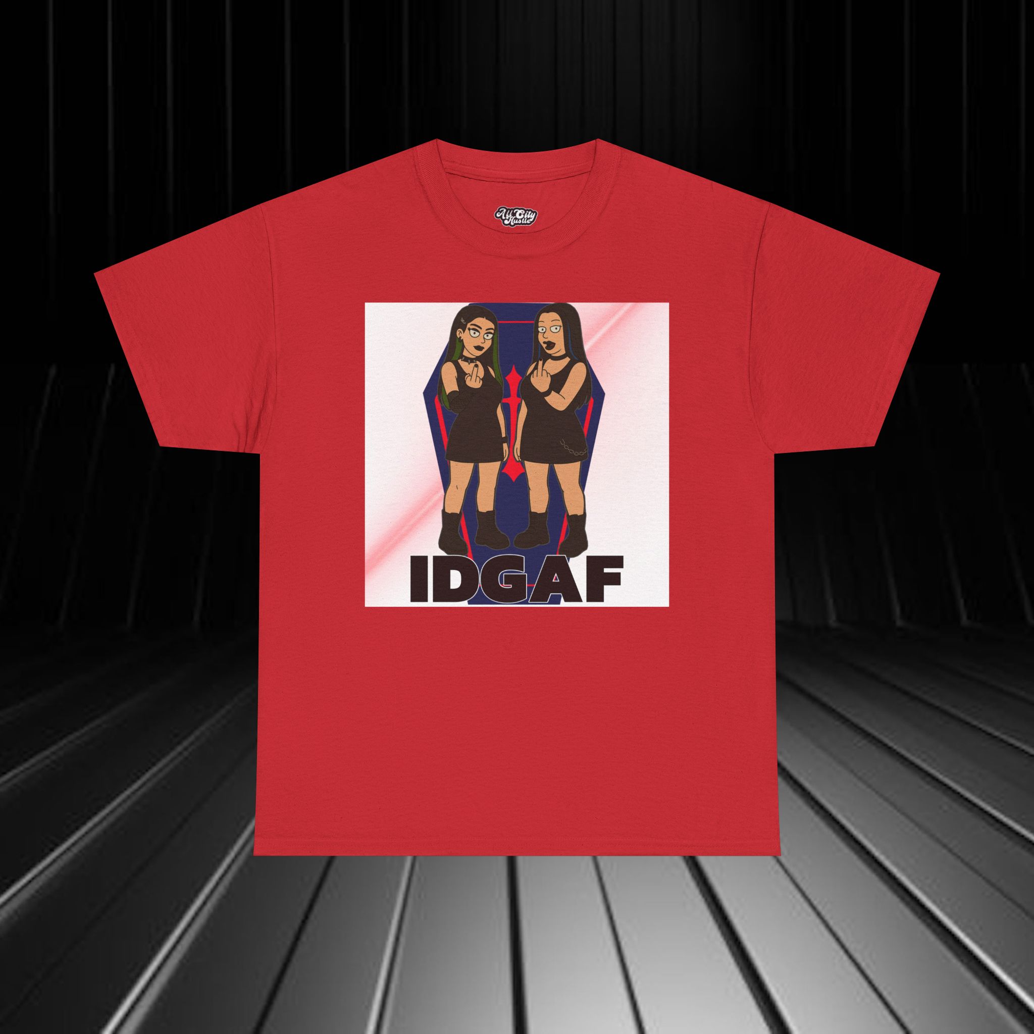 DARK13 Evil Cute Graphic Tee, Unisex Cotton Tee, Trendy T-Shirt, Casual Wear, Gift for Her, Dark Apparel - Image 9