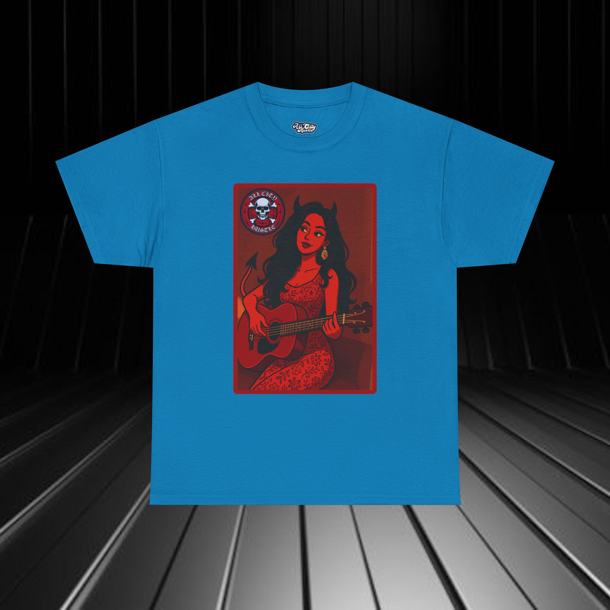 DARK18 Evil Cute Graphic Tee, Unisex Cotton Tee, Trendy T-Shirt, Casual Wear, Gift for Anyone, Dark Apparel - Image 12