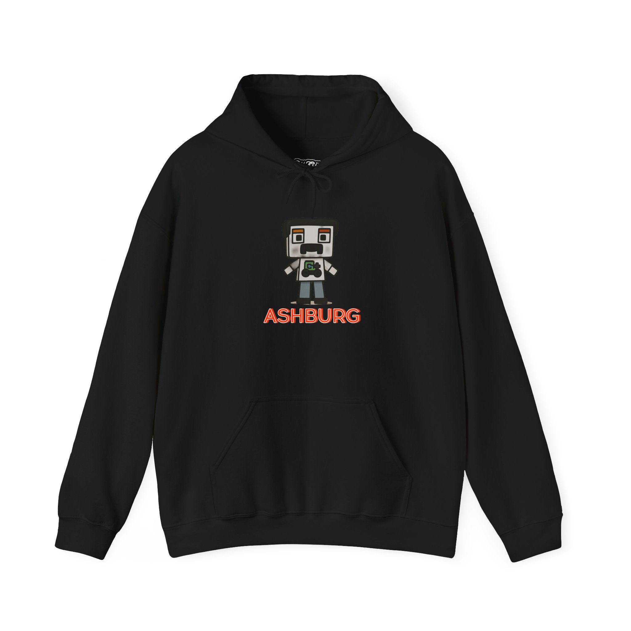 ASHBURG1H Unisex Gaming Hoodie with ASHBURG Design, Cozy Sweatshirt for Gamers, Casual Wear, Gaming Merchandise, Perfect Gift for Players - Image 2