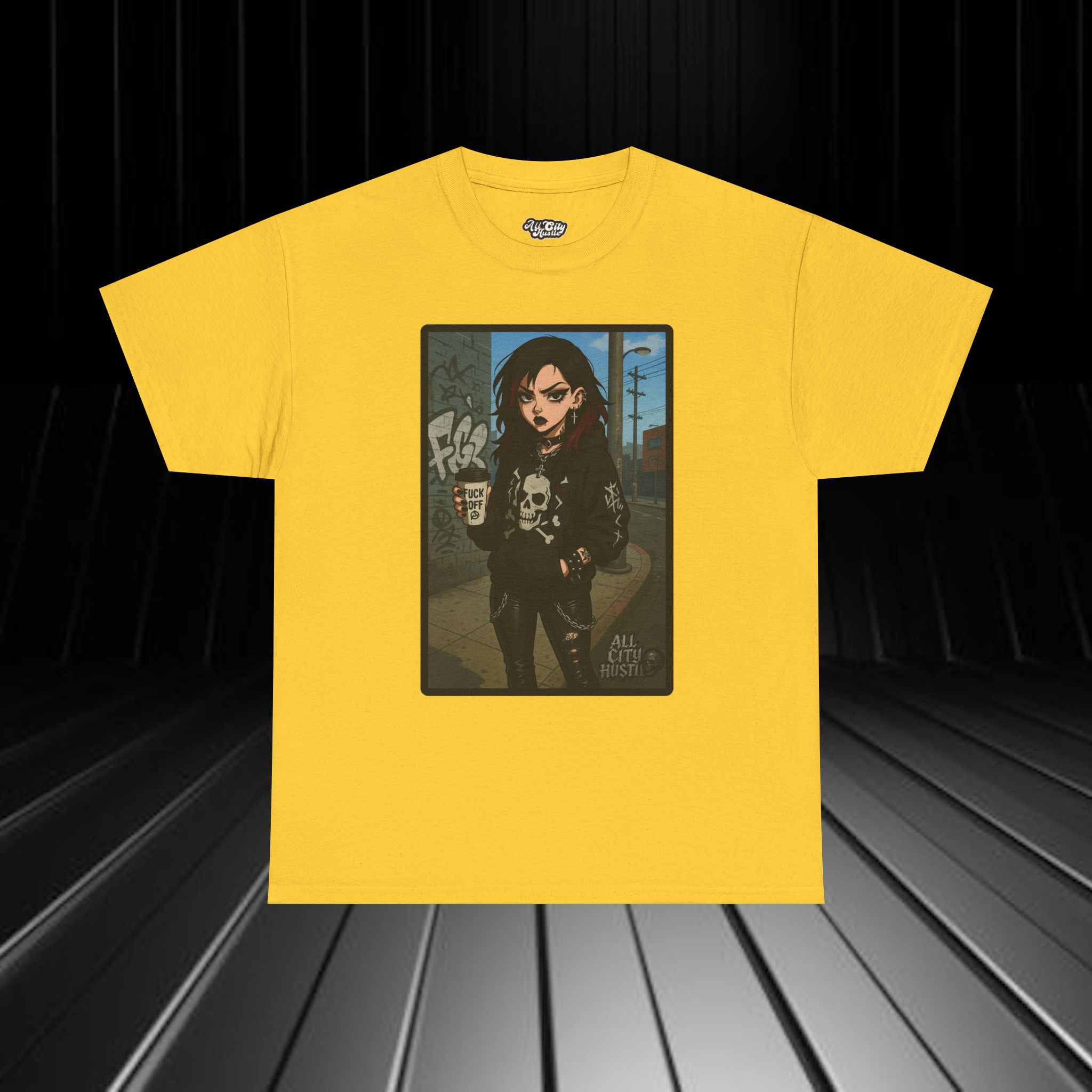 DARK14 Evil Cute Graphic Tee, Unisex Cotton Tee, Trendy T-Shirt, Casual Wear, Gift for Her, Dark Apparel - Image 13