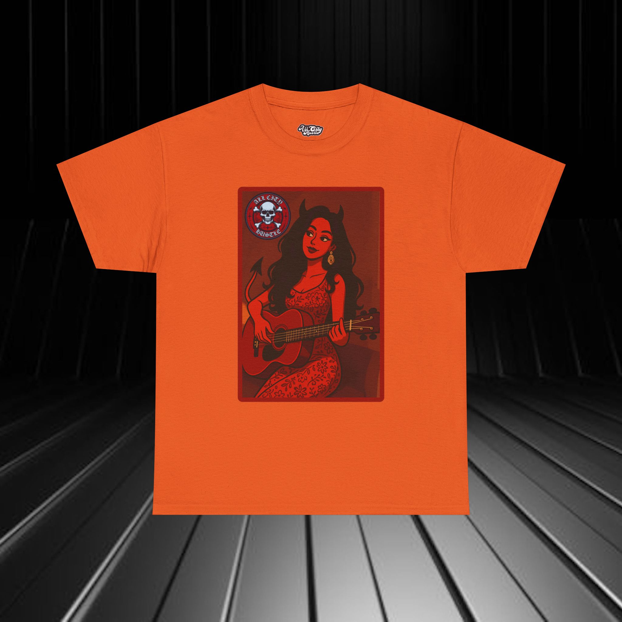 DARK18 Evil Cute Graphic Tee, Unisex Cotton Tee, Trendy T-Shirt, Casual Wear, Gift for Anyone, Dark Apparel - Image 6