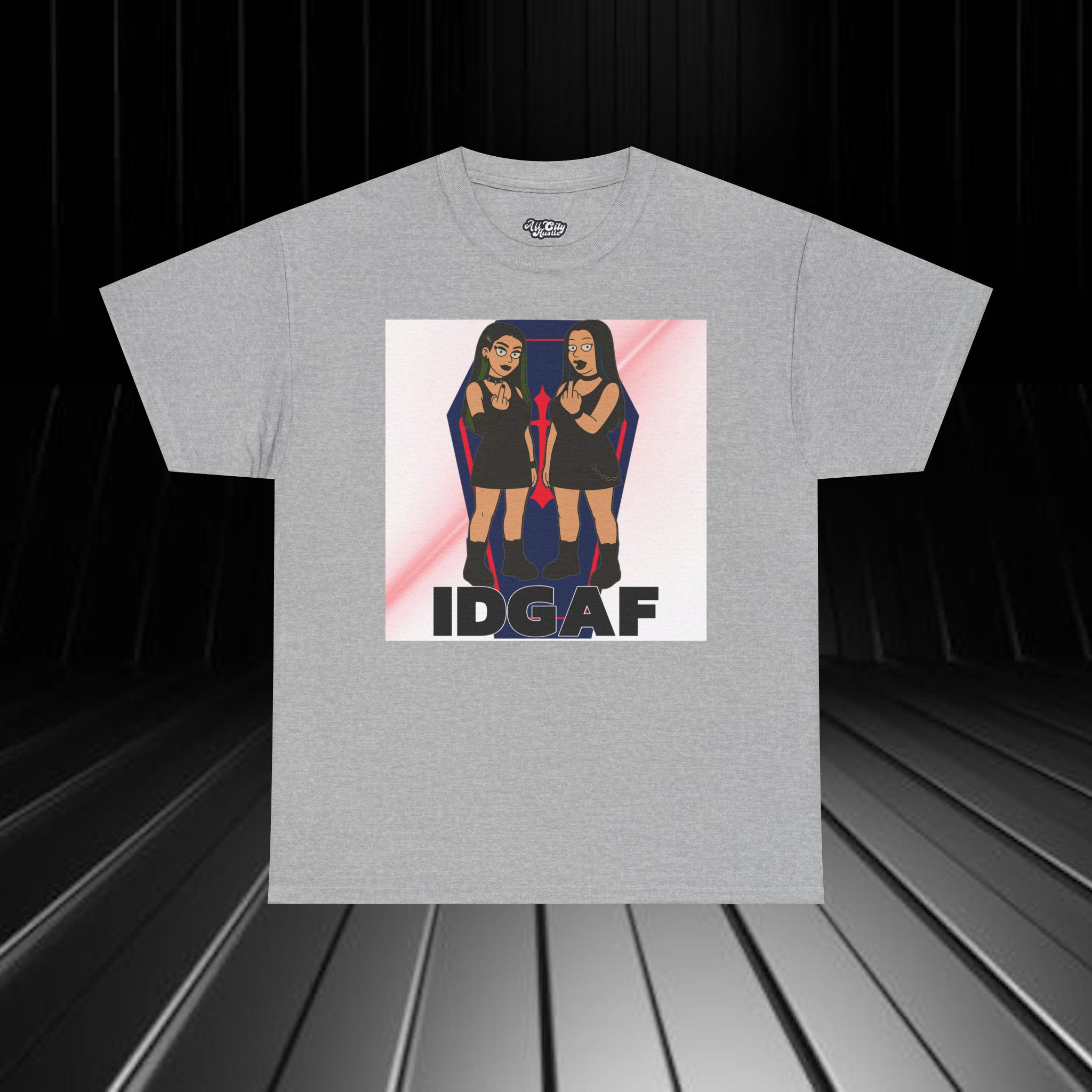 DARK13 Evil Cute Graphic Tee, Unisex Cotton Tee, Trendy T-Shirt, Casual Wear, Gift for Her, Dark Apparel - Image 11