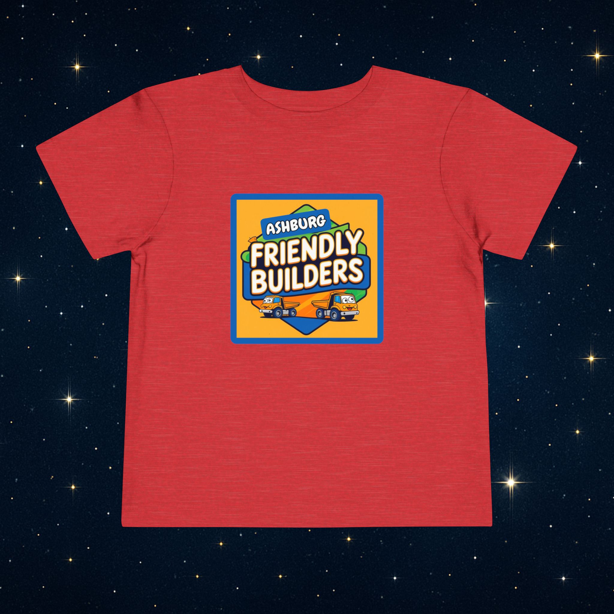 ASHBURG TODDLER10 Cute Toddler Short Sleeve Tee with KIDS Design, Kids T-Shirt, Play Shirt, Cartoon Tee,Gift for All Occasions, Funtime Apparel - Image 2