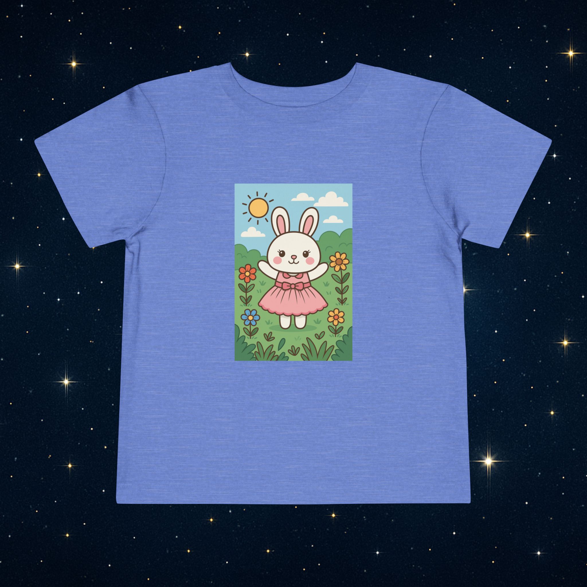 ASHBURG TODDLER104 Cute Toddler Short Sleeve Tee with KIDS Design, Kids T-Shirt, Play Shirt, Cartoon Tee,Gift for All Occasions, Funtime Apparel - Image 3