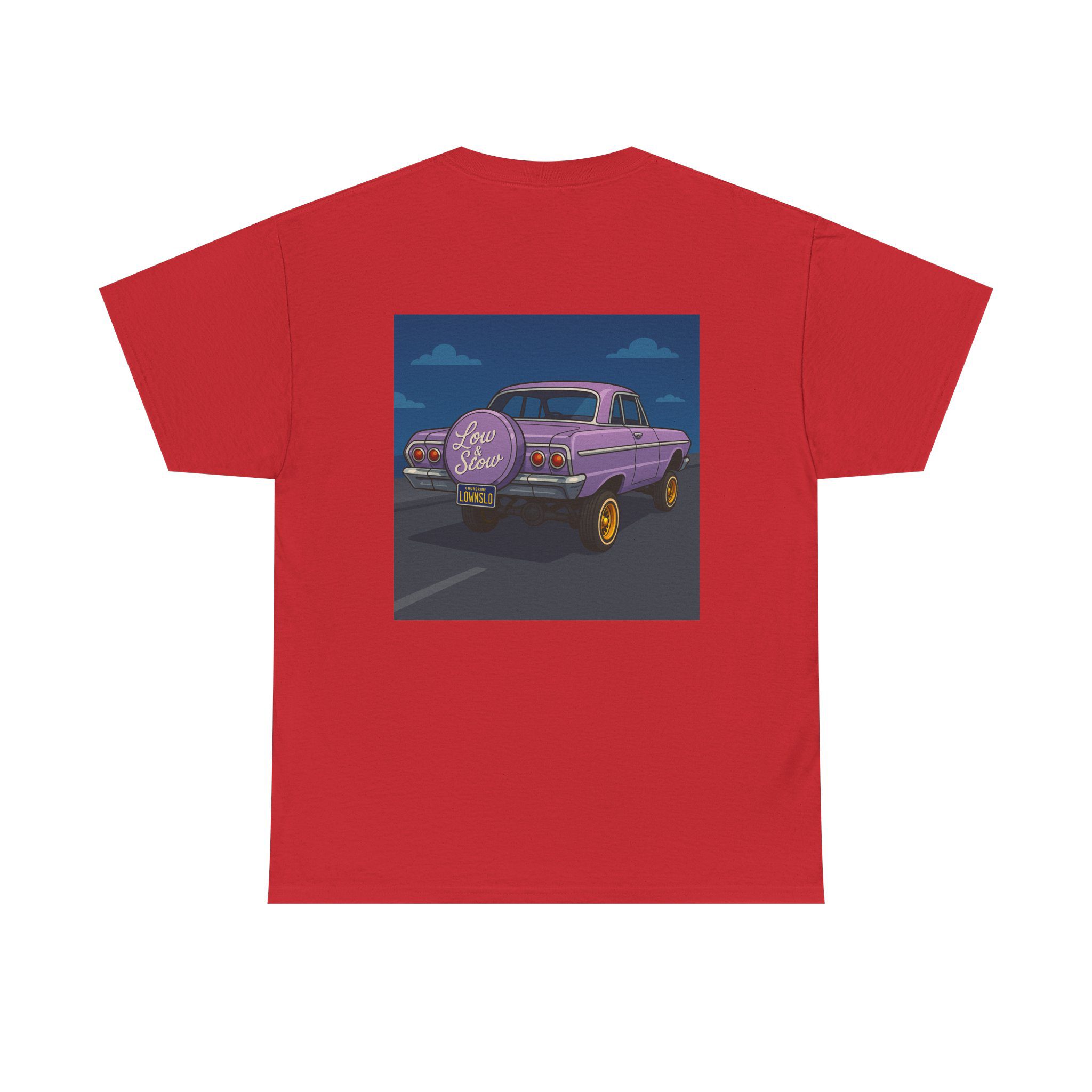 ACHLOWRIDER1 - 2 Sided Graphic Tee | Unisex Heavy Cotton Tee for Lowrider Lovers, Gifts, Retro Old School Vibes, Summer Wear, Casual Car Show Fashion - Image 35