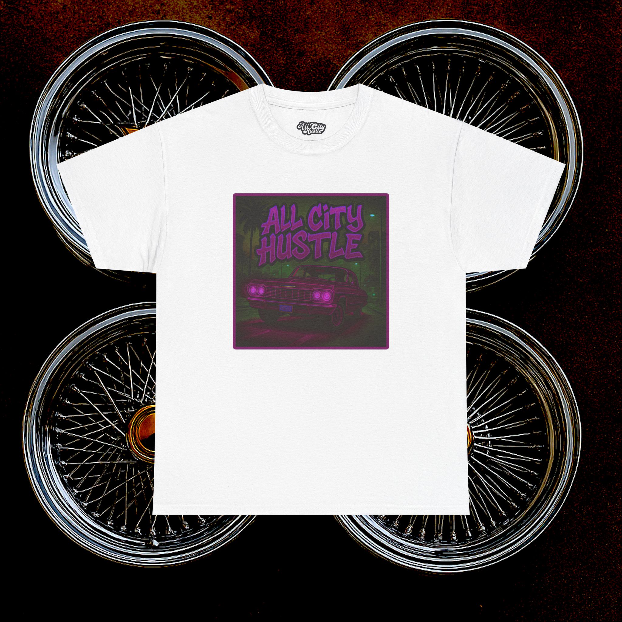 ACHLOWRIDER10 - 2 Sided Graphic Tee | Unisex Heavy Cotton Tee for Lowrider Lovers, Gifts, Retro Old School Vibes, Summer Wear, Casual Car Show Fashion - Image 25