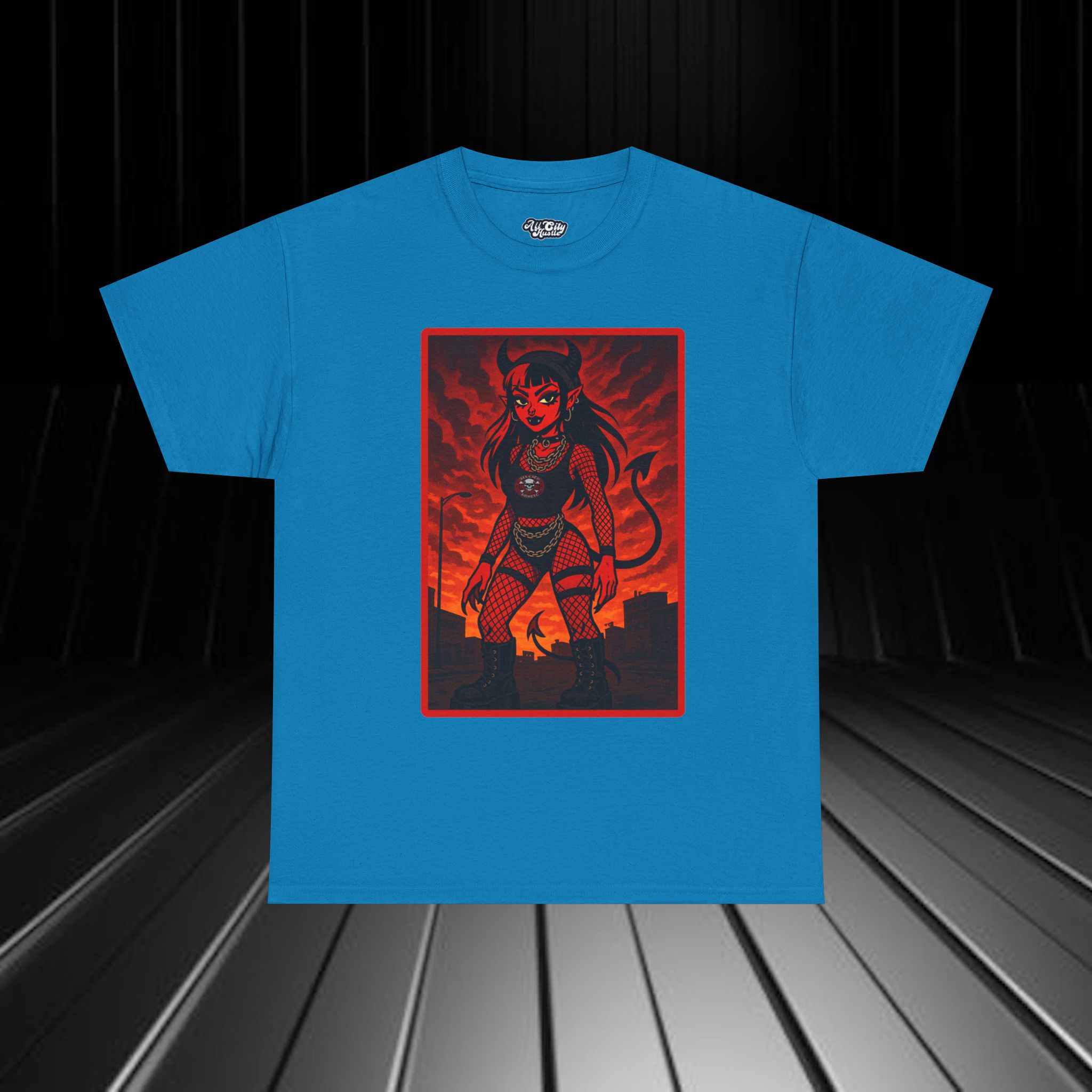 DARK17 Evil Cute Graphic Tee, Unisex Cotton Tee, Trendy T-Shirt, Casual Wear, Gift for Anyone, Dark Apparel - Image 12