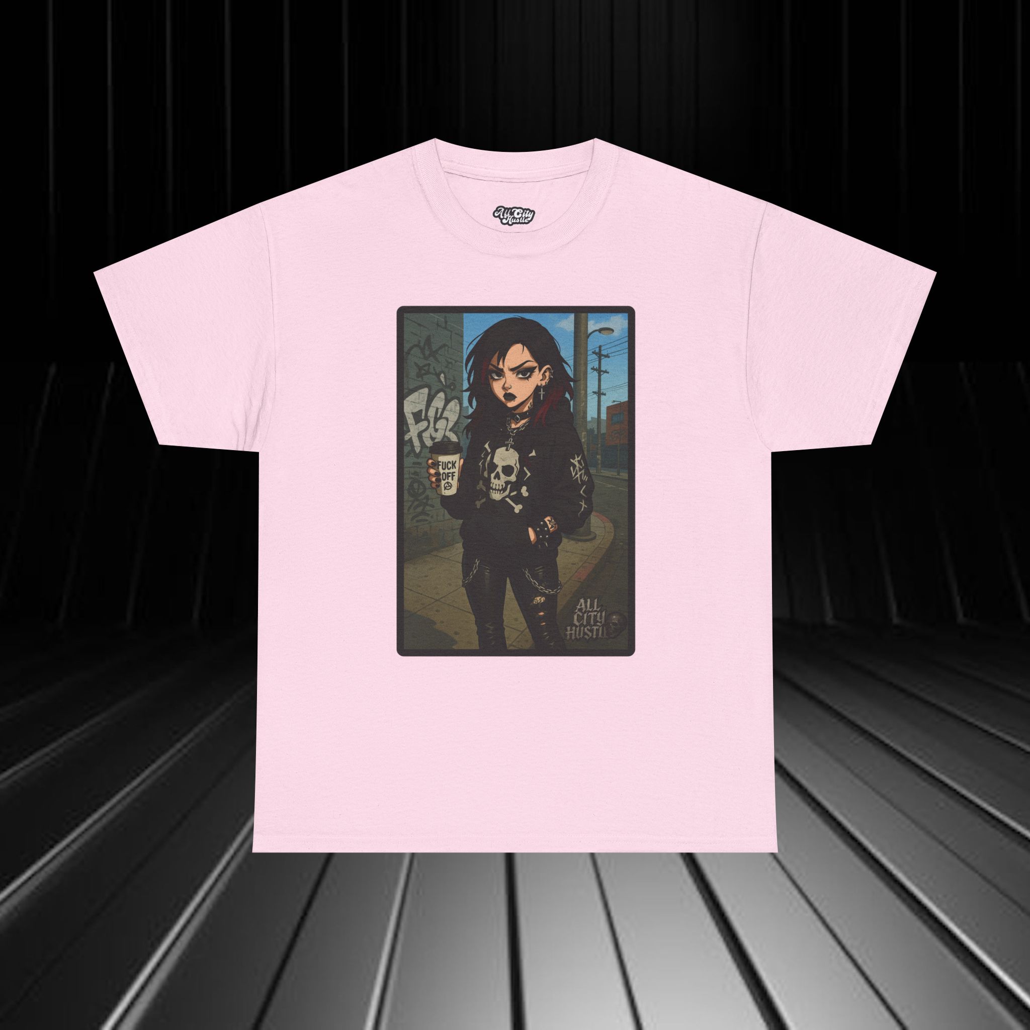 DARK14 Evil Cute Graphic Tee, Unisex Cotton Tee, Trendy T-Shirt, Casual Wear, Gift for Her, Dark Apparel - Image 7