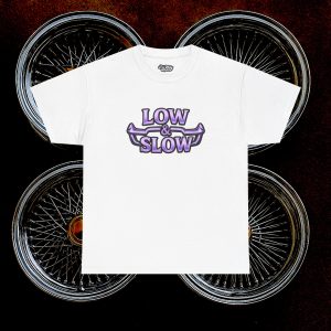 ACHLOWRIDER26 - 2 Sided Graphic Tee | Unisex Heavy Cotton Tee for Lowrider Lovers, Gifts, Retro Old School Vibes, Summer Wear, Casual Car Show Fashion