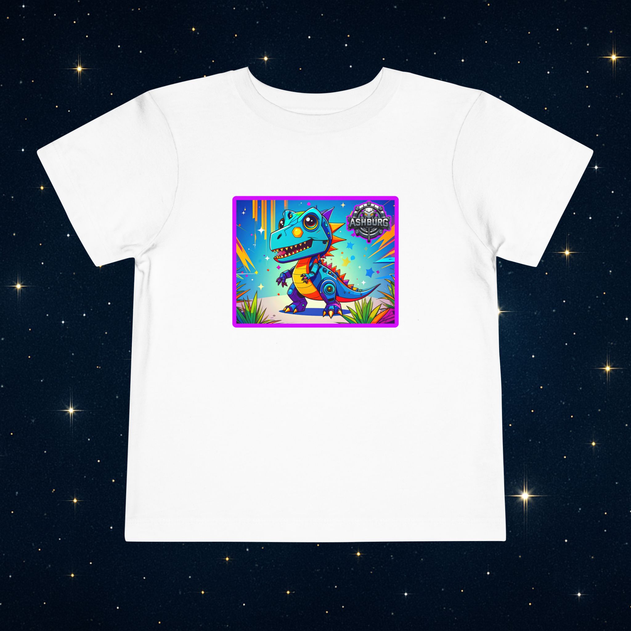 ASHBURG TODDLER133 Cute Toddler Short Sleeve Tee with KIDS Design, Kids T-Shirt, Play Shirt, Cartoon Tee,Gift for All Occasions, Funtime Apparel - Image 6