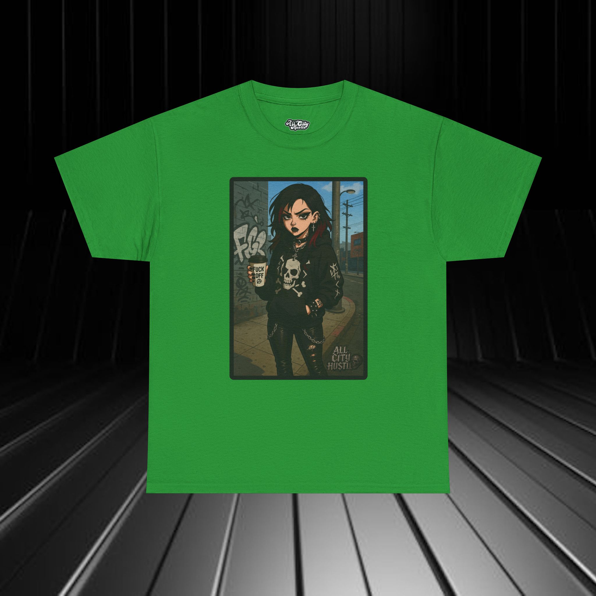 DARK14 Evil Cute Graphic Tee, Unisex Cotton Tee, Trendy T-Shirt, Casual Wear, Gift for Her, Dark Apparel - Image 5