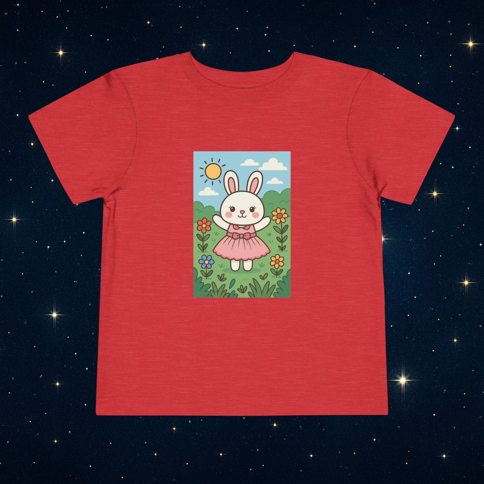 ASHBURG TODDLER104 Cute Toddler Short Sleeve Tee with KIDS Design, Kids T-Shirt, Play Shirt, Cartoon Tee,Gift for All Occasions, Funtime Apparel - Image 2