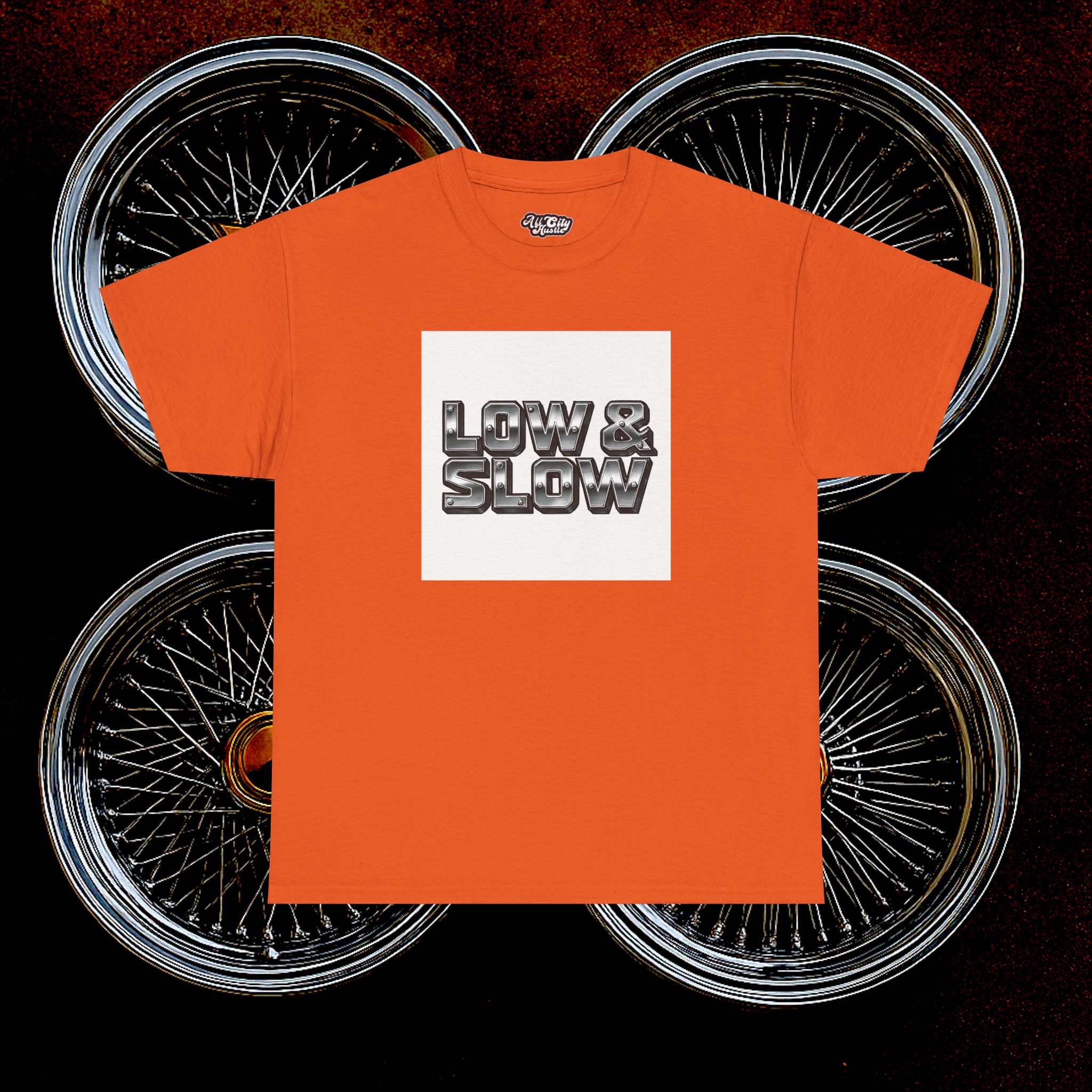 ACHLOWRIDER12 - 2 Sided Graphic Tee | Unisex Heavy Cotton Tee for Lowrider Lovers, Gifts, Retro Old School Vibes, Summer Wear, Casual Car Show Fashion - Image 13