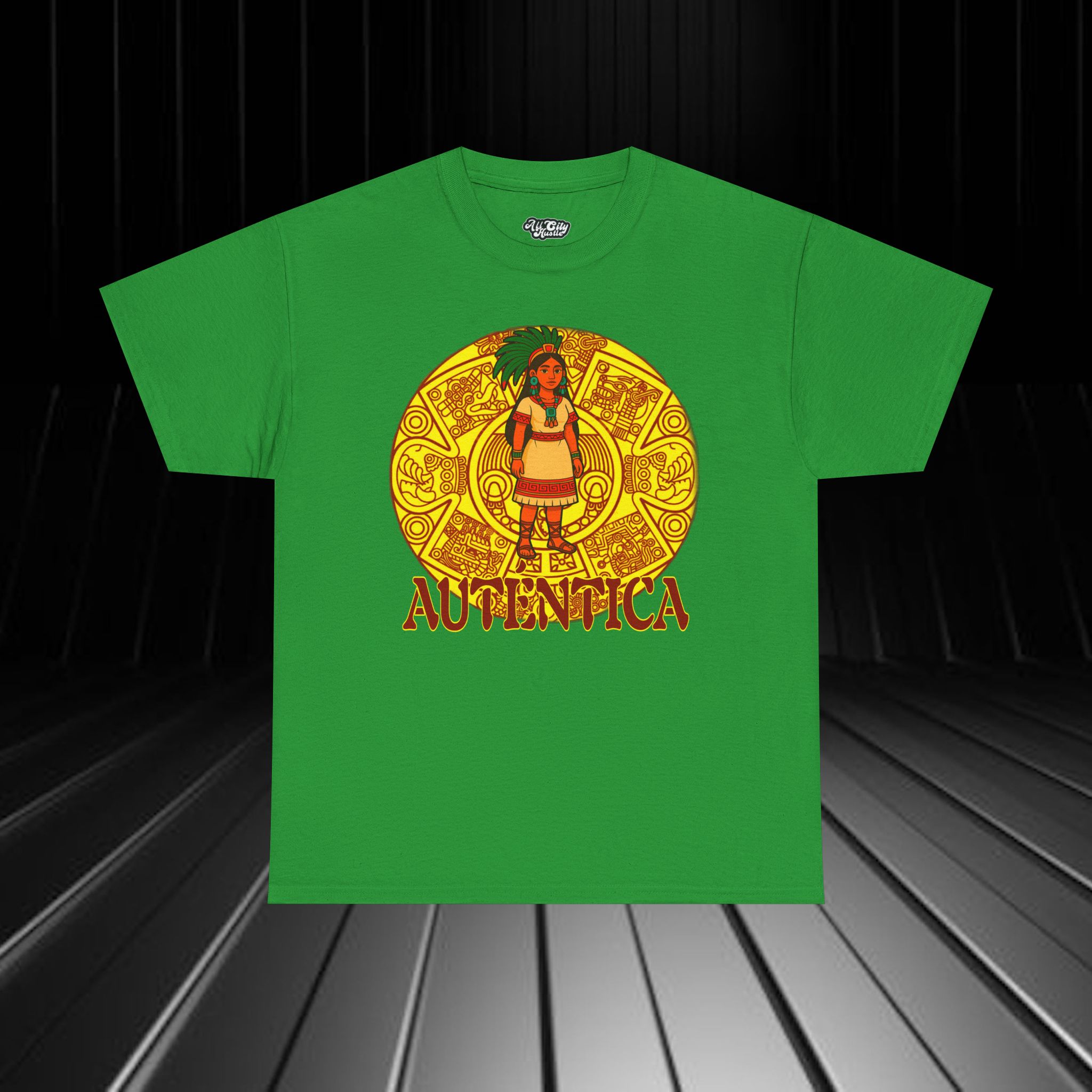 NATIVE9 Tribal Inspired Tee - Unisex Heavy Cotton Graphic T-Shirt, Casual Wear, Festival Apparel, Unique Gift, Outdoor Enthusiast, Native Culture - Image 8