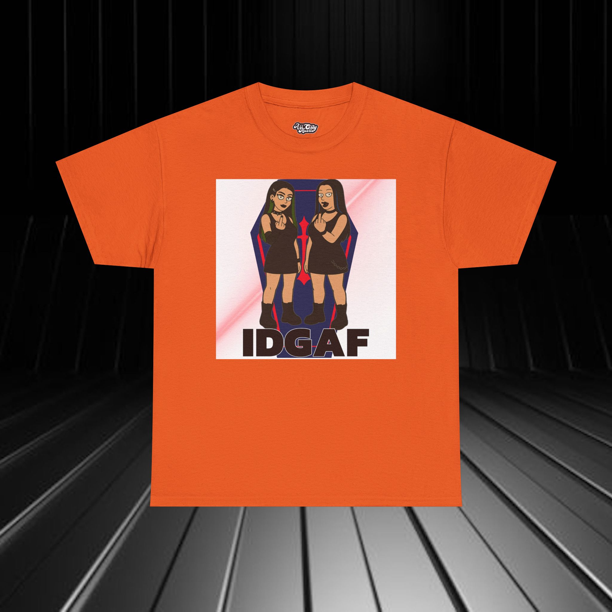 DARK13 Evil Cute Graphic Tee, Unisex Cotton Tee, Trendy T-Shirt, Casual Wear, Gift for Her, Dark Apparel - Image 6