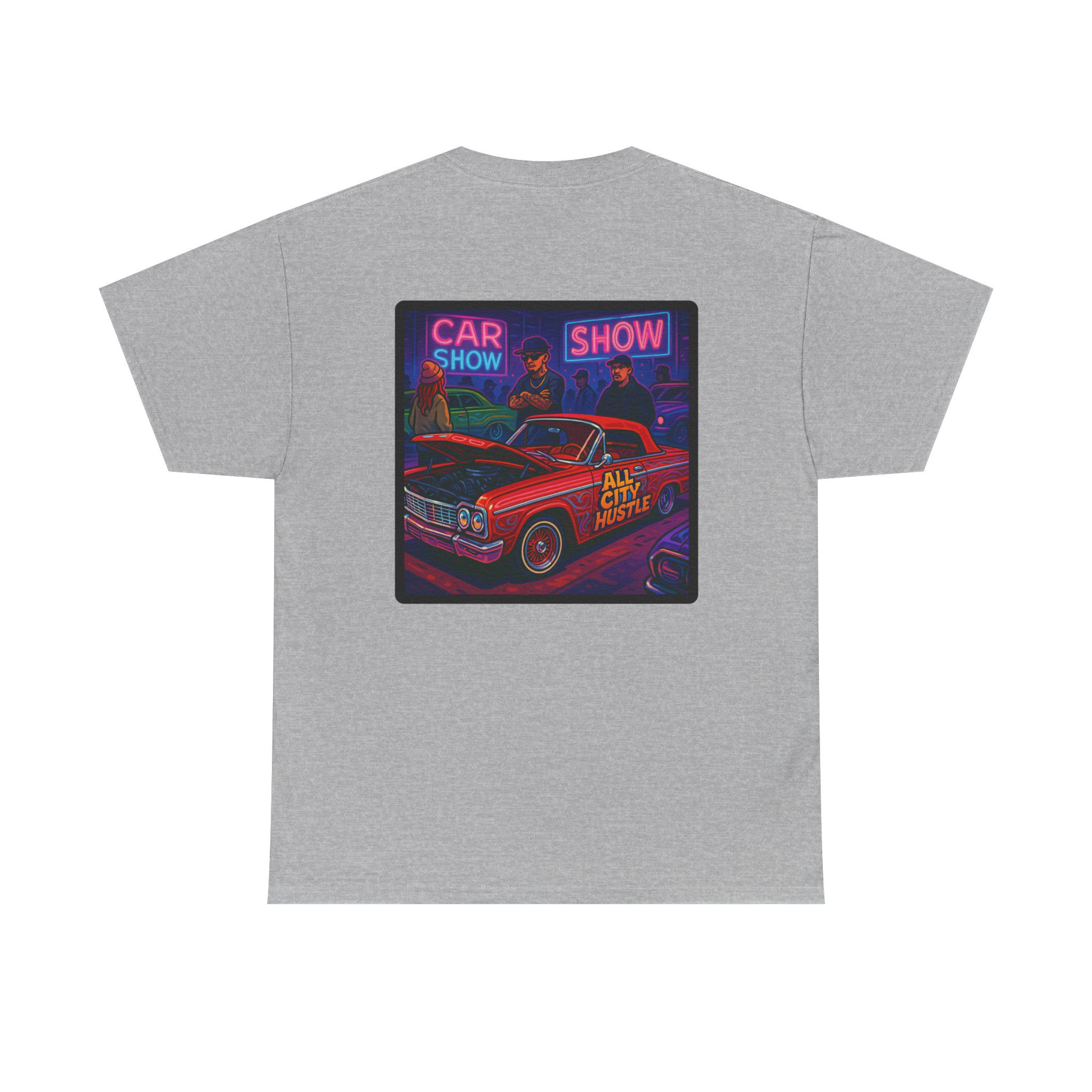 ACHLOWRIDER37 - 2 Sided Graphic Tee | Unisex Heavy Cotton Tee for Lowrider Lovers, Gifts, Retro Old School Vibes, Summer Wear, Casual Car Show Fashion - Image 35