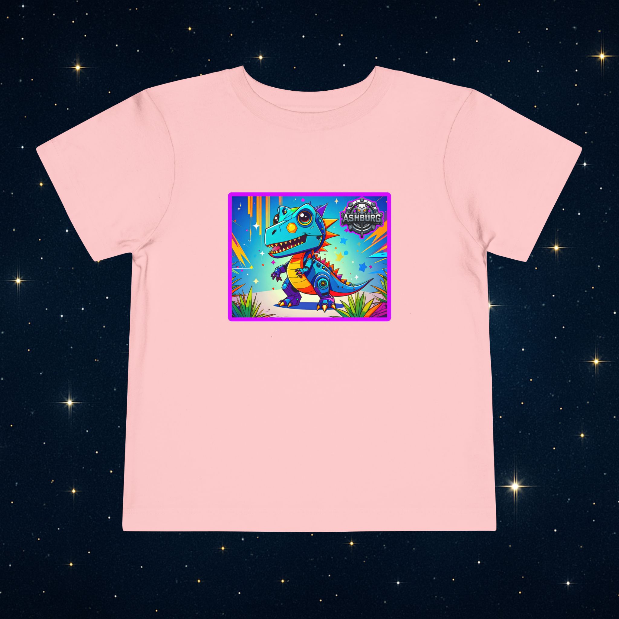 ASHBURG TODDLER133 Cute Toddler Short Sleeve Tee with KIDS Design, Kids T-Shirt, Play Shirt, Cartoon Tee,Gift for All Occasions, Funtime Apparel - Image 12