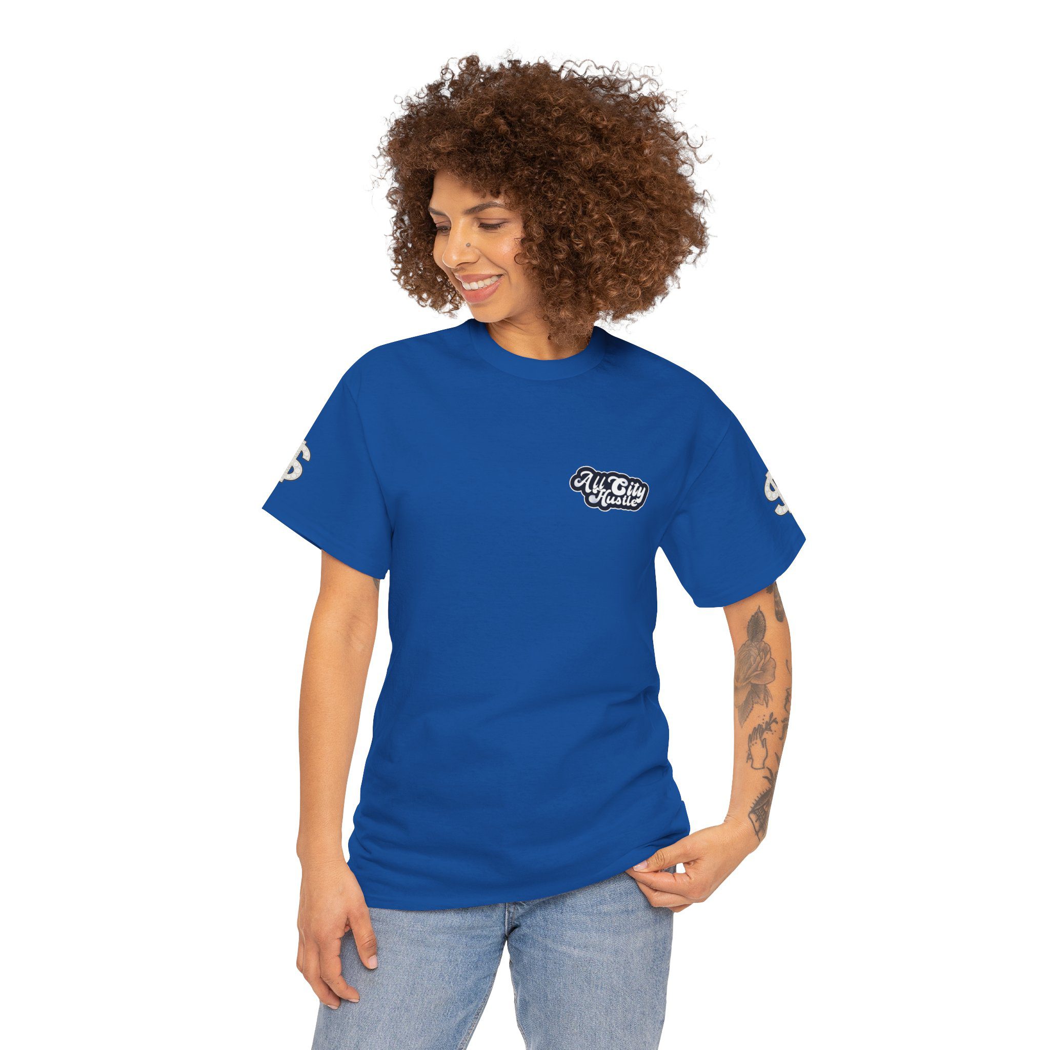 SH1 SPORTS HUSTLE 2 Sided Unisex Cotton Tee - Perfect for Sports Players, Sports Fans, Physical Fitness, Sports Events, Streetwear Fashion, Gifts, Everyday Comfort & More - Image 31