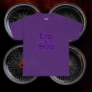ACHLOWRIDER3 - 2 Sided Graphic Tee | Unisex Heavy Cotton Tee for Lowrider Lovers, Gifts, Retro Old School Vibes, Summer Wear, Casual Car Show Fashion