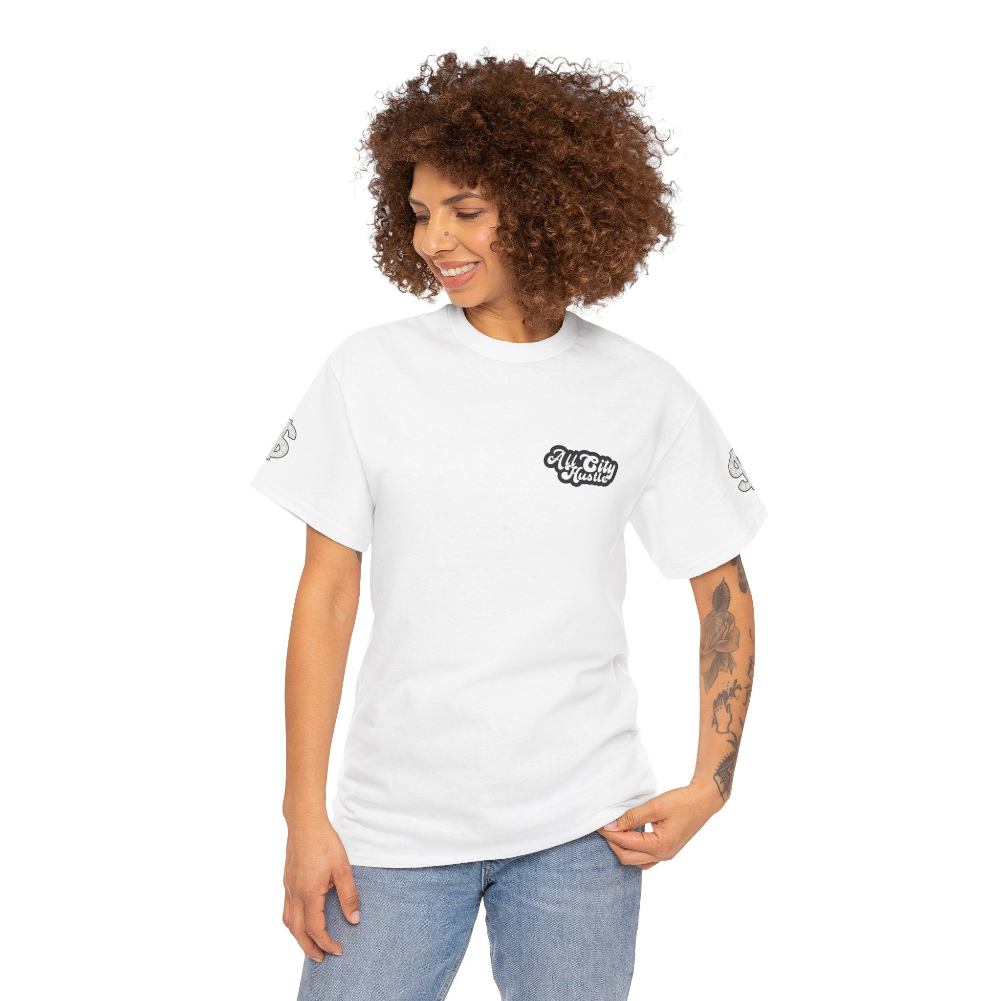 SH2 SPORTS HUSTLE 2 Sided Unisex Cotton Tee - Perfect for Sports Players, Sports Fans, Physical Fitness, Sports Events, Streetwear Fashion, Gifts, Everyday Comfort & More - Image 7