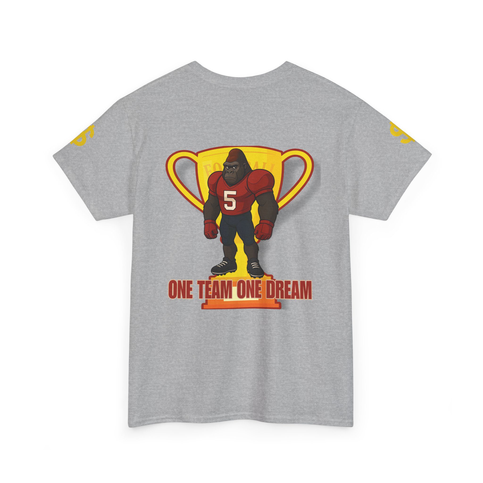 SH3 SPORTS HUSTLE 2 Sided Unisex Cotton Tee - Perfect for Sports Players, Sports Fans, Physical Fitness, Sports Events, Streetwear Fashion, Gifts, Everyday Comfort & More - Image 10