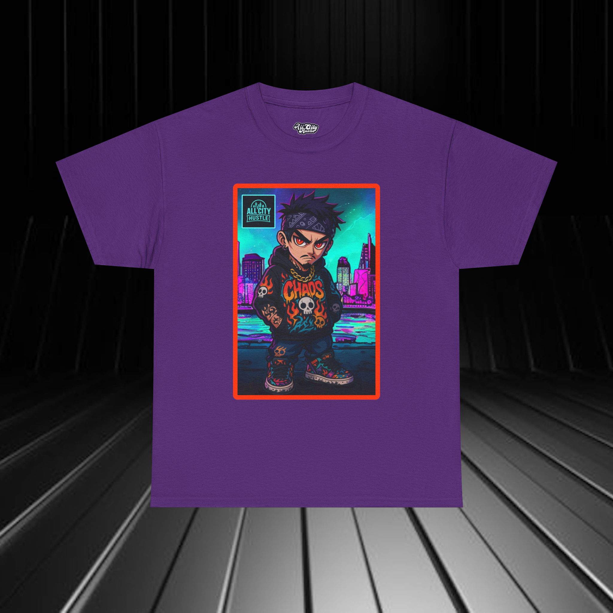 DARK12 Evil Cute Graphic Tee, Unisex Cotton Tee, Trendy T-Shirt, Casual Wear, Gift for Her, Dark Apparel - Image 3