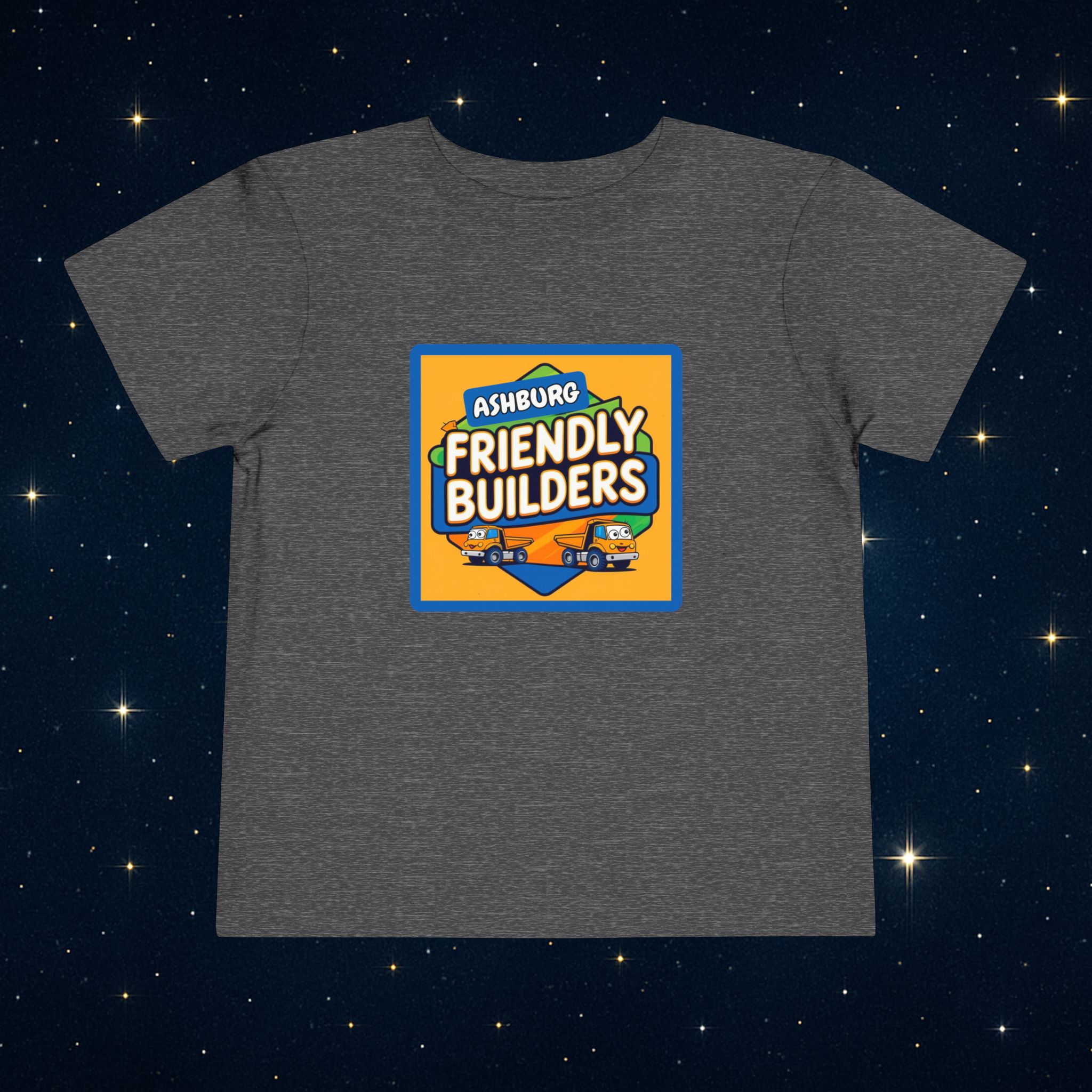 ASHBURG TODDLER10 Cute Toddler Short Sleeve Tee with KIDS Design, Kids T-Shirt, Play Shirt, Cartoon Tee,Gift for All Occasions, Funtime Apparel - Image 16