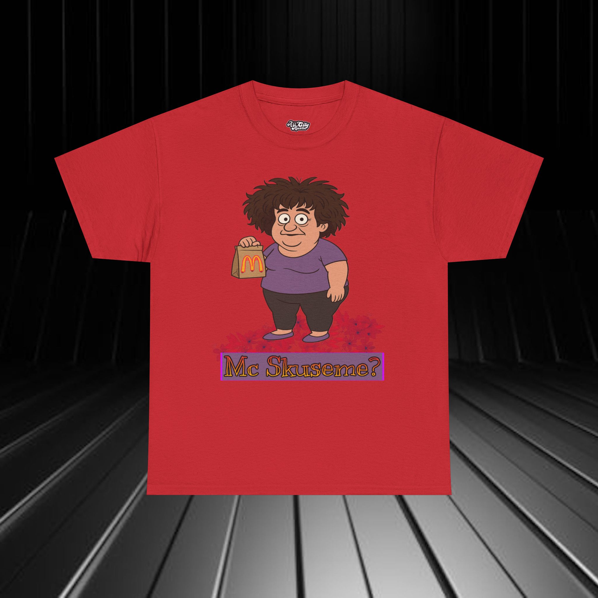 FUNNY2 Inspired by Humor Unisex Heavy Cotton Tee, Graphic Tee for Comic Lovers, Casual Wear, Birthday Gift, Gift for Friends - Image 10