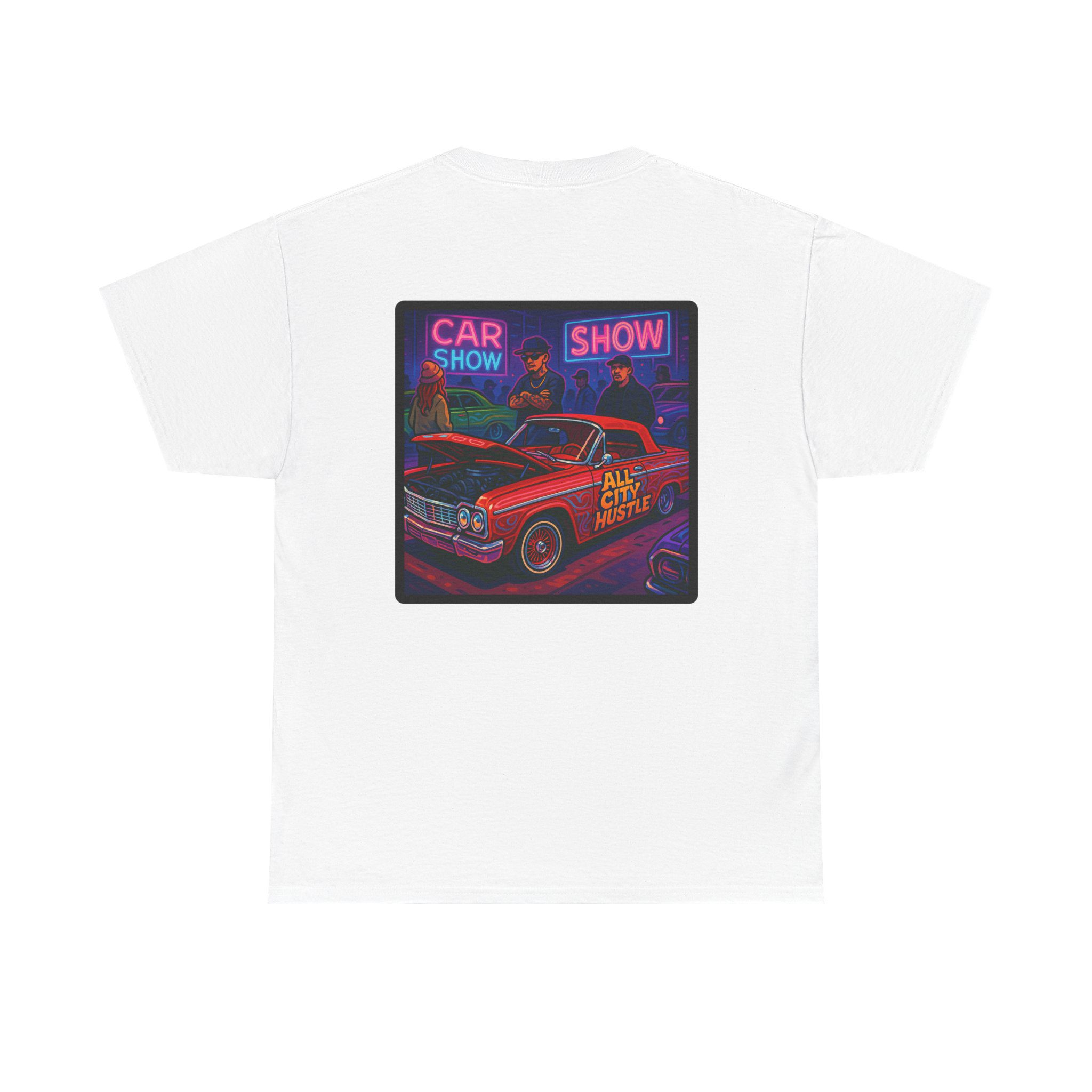 ACHLOWRIDER37 - 2 Sided Graphic Tee | Unisex Heavy Cotton Tee for Lowrider Lovers, Gifts, Retro Old School Vibes, Summer Wear, Casual Car Show Fashion - Image 17