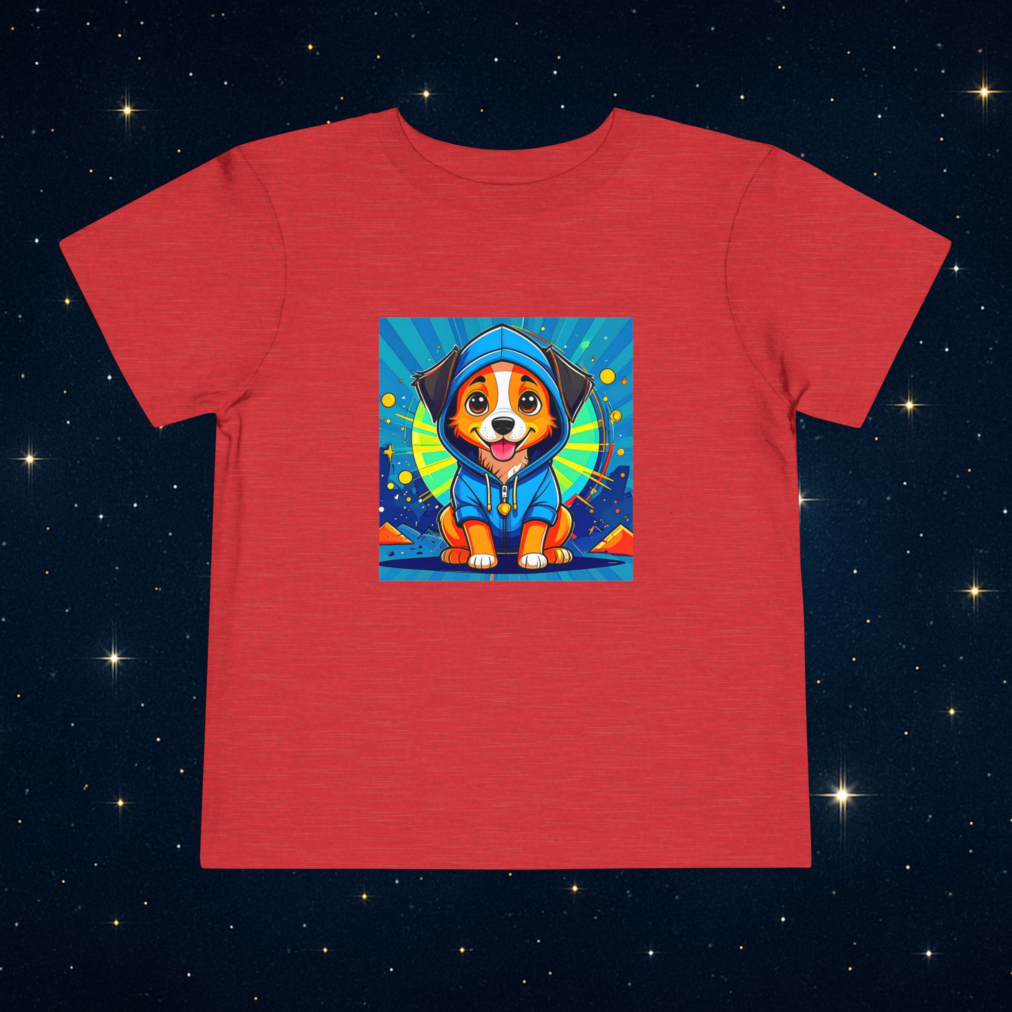 ASHBURG TODDLER113 Cute Toddler Short Sleeve Tee with KIDS Design, Kids T-Shirt, Play Shirt, Cartoon Tee,Gift for All Occasions, Funtime Apparel - Image 2