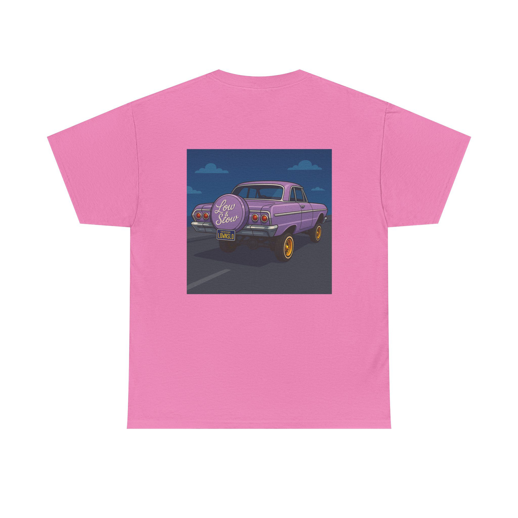 ACHLOWRIDER1 - 2 Sided Graphic Tee | Unisex Heavy Cotton Tee for Lowrider Lovers, Gifts, Retro Old School Vibes, Summer Wear, Casual Car Show Fashion - Image 32