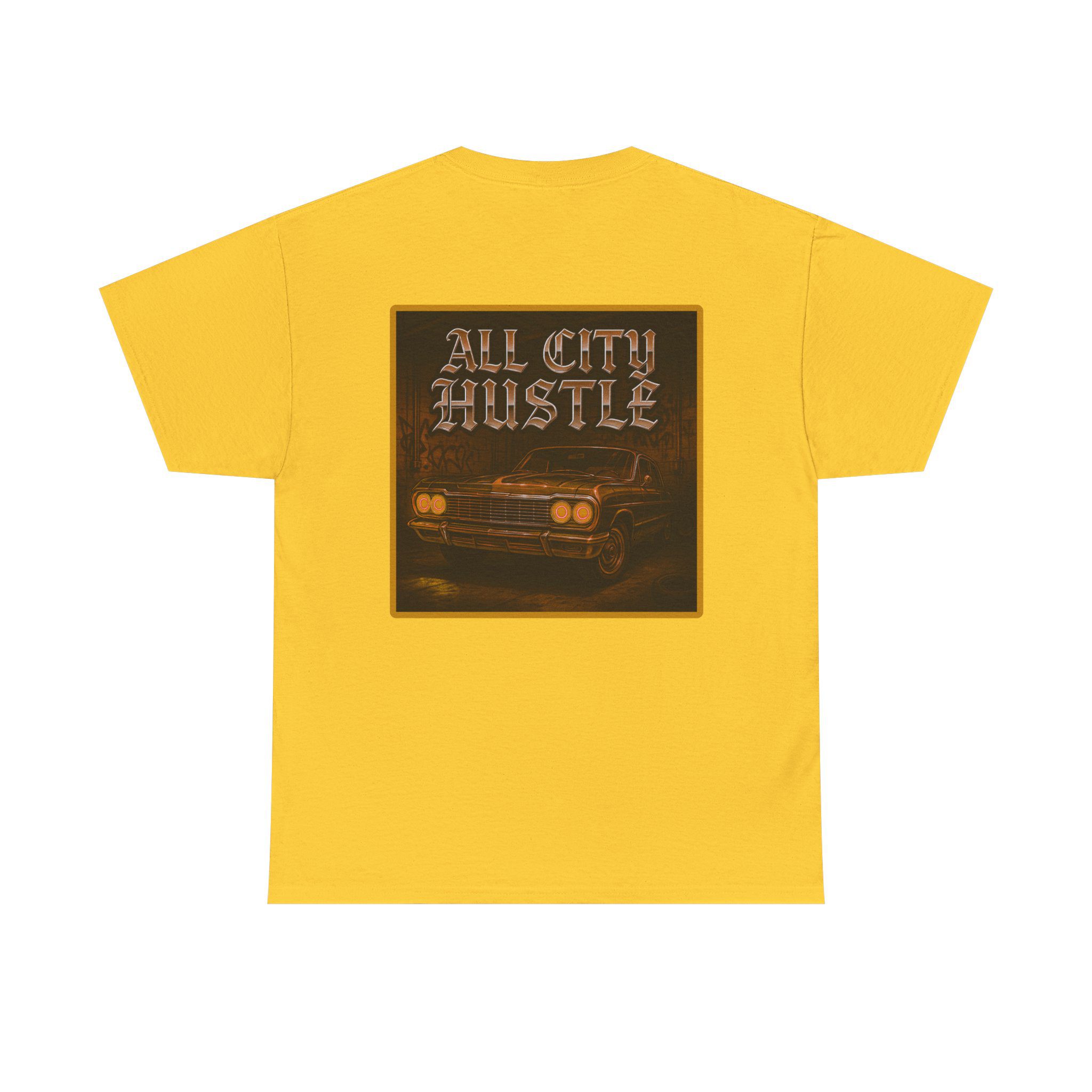 ACHLOWRIDER41 - 2 Sided Graphic Tee | Unisex Heavy Cotton Tee for Lowrider Lovers, Gifts, Retro Old School Vibes, Summer Wear, Casual Car Show Fashion - Image 14